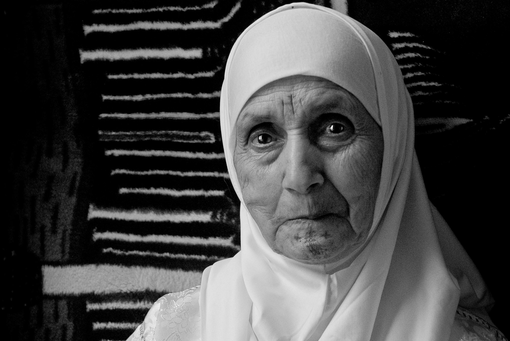 Nikon D200 sample photo. A portrait of moroccan immigrant photography