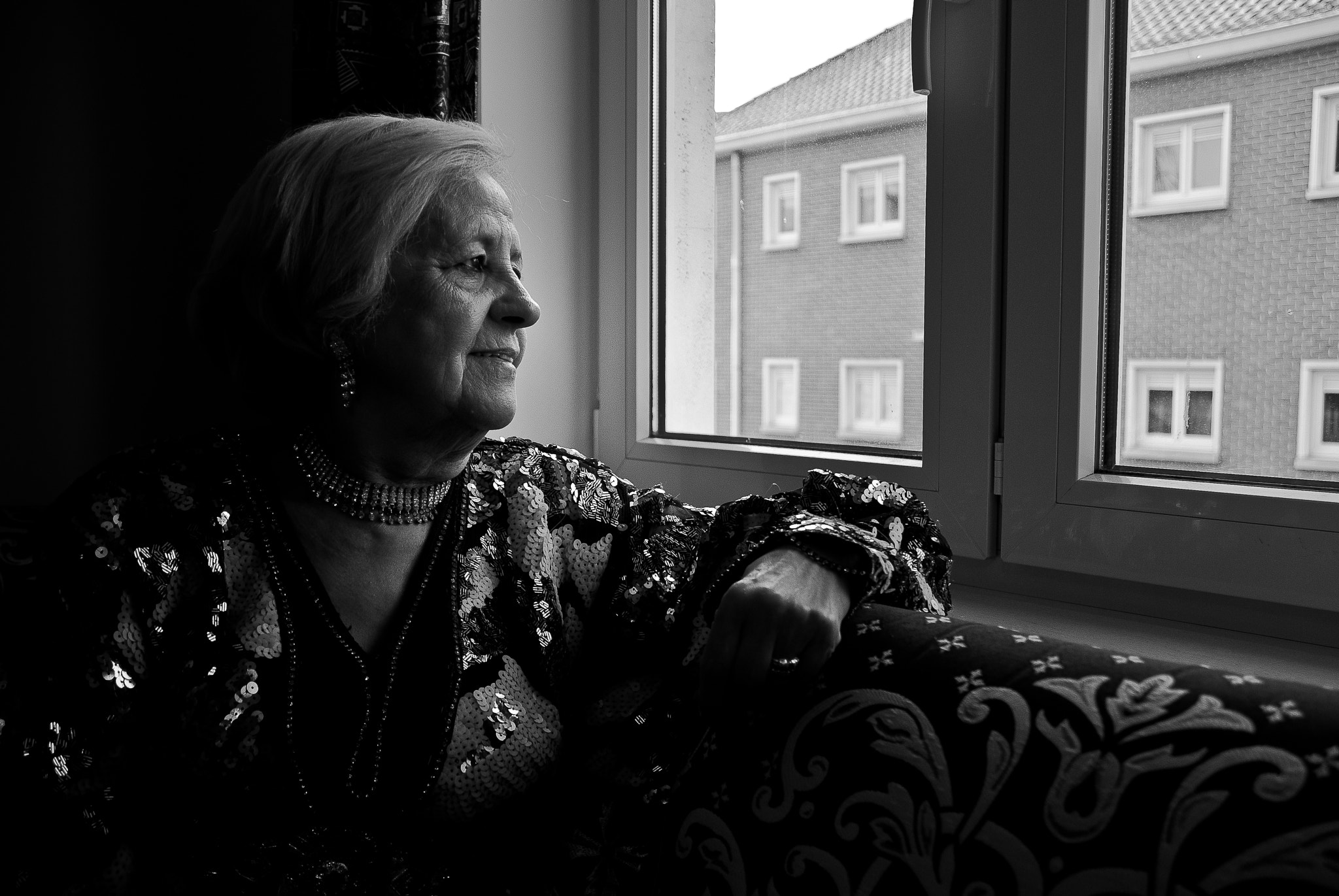 Nikon D200 sample photo. A portrait of moroccan immigrant photography