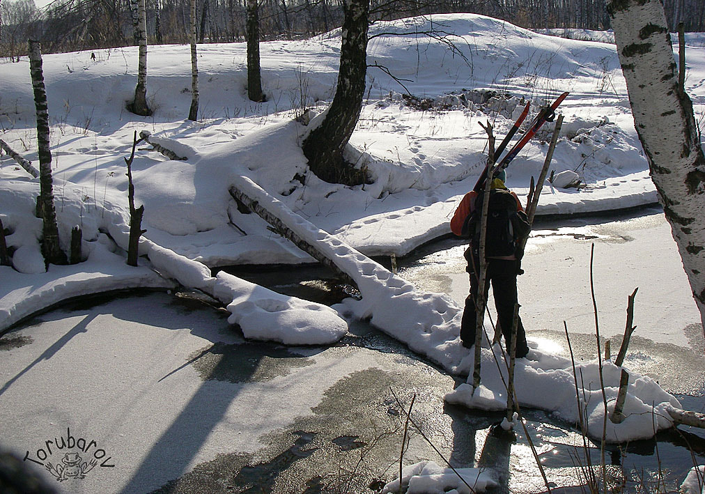 Pentax OPTIO W20 sample photo. River crossing photography