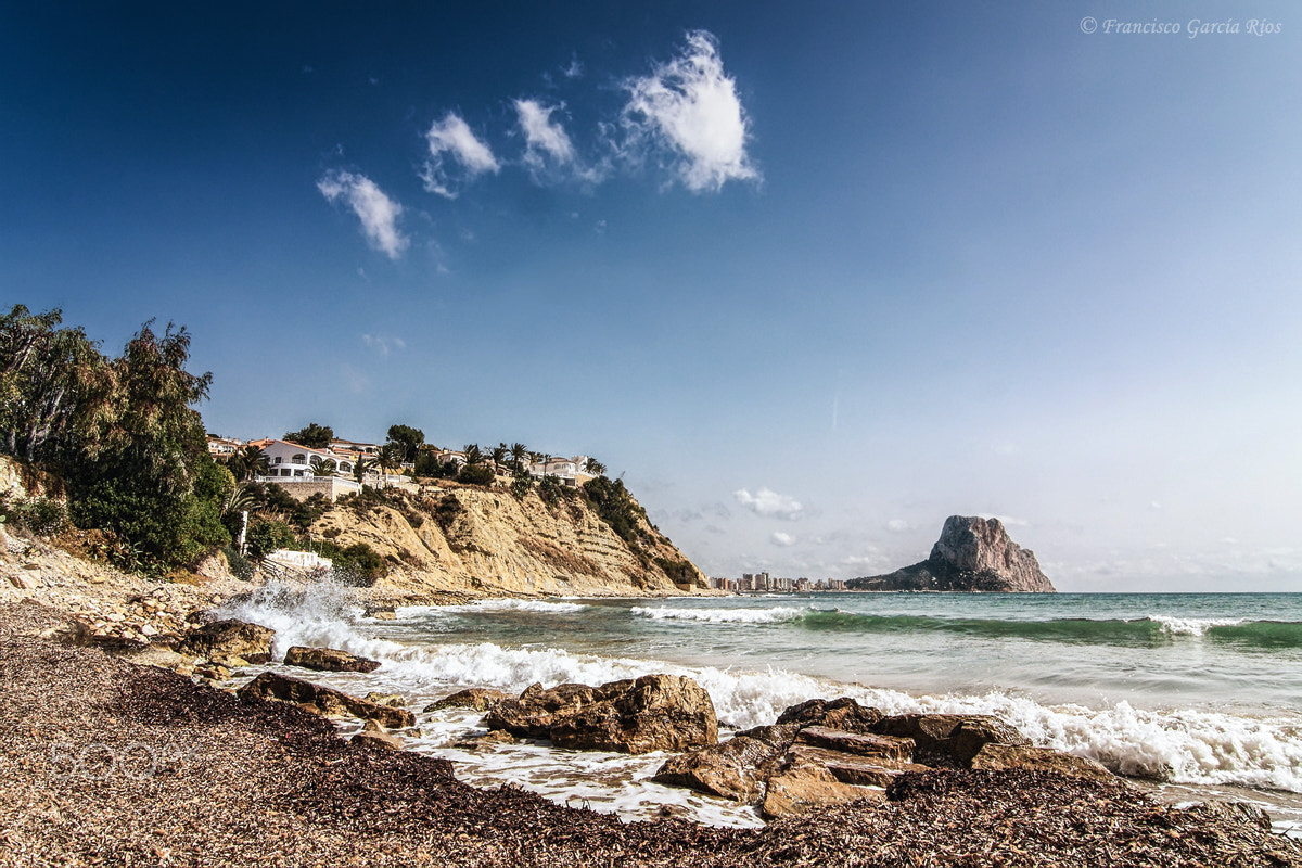 Canon EOS 450D (EOS Rebel XSi / EOS Kiss X2) sample photo. Puerto blanco cove. (calpe, alicante, spain) photography