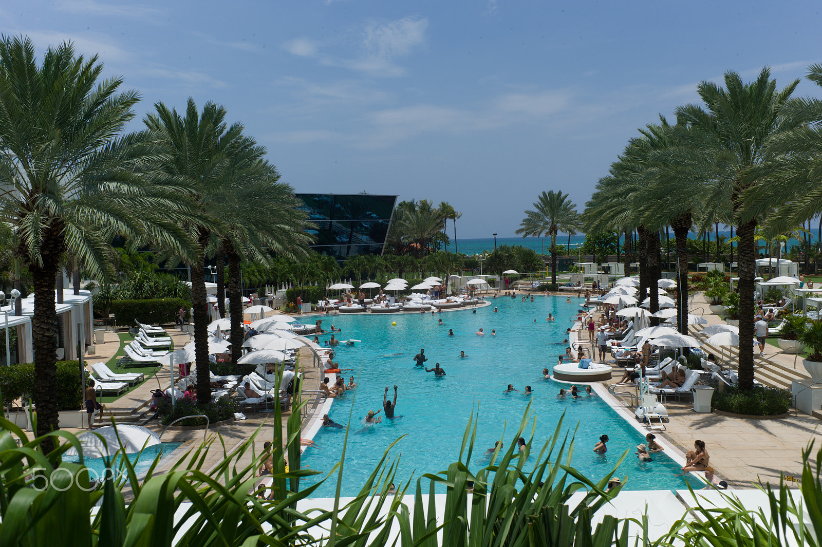 Leica M9 + Summicron-M 35mm f/2 (IV) sample photo. Swimming pool photography