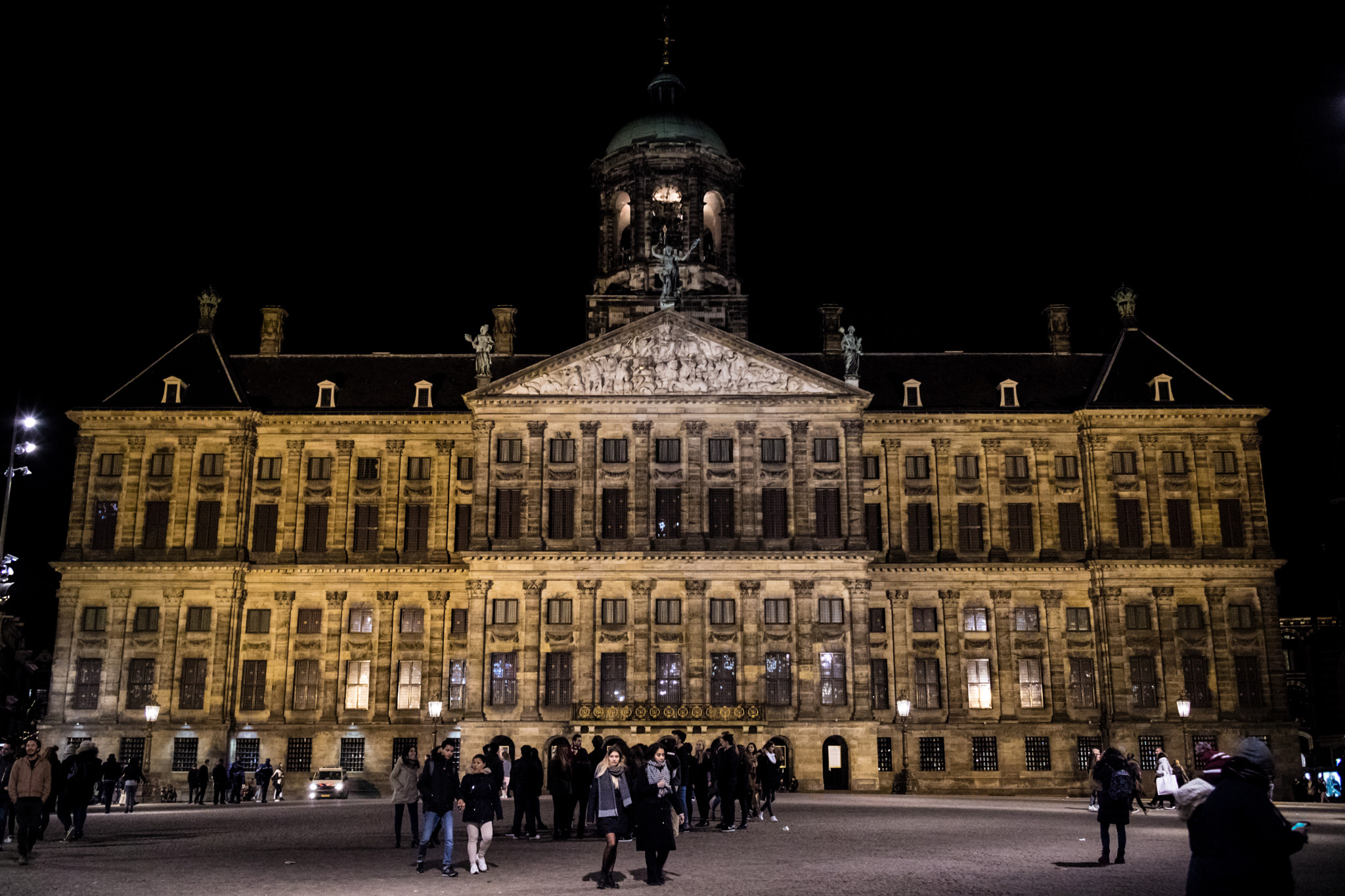 Canon EOS M3 + Canon EF-M 22mm F2 STM sample photo. Amsterdam royal palace, dam square detail photography