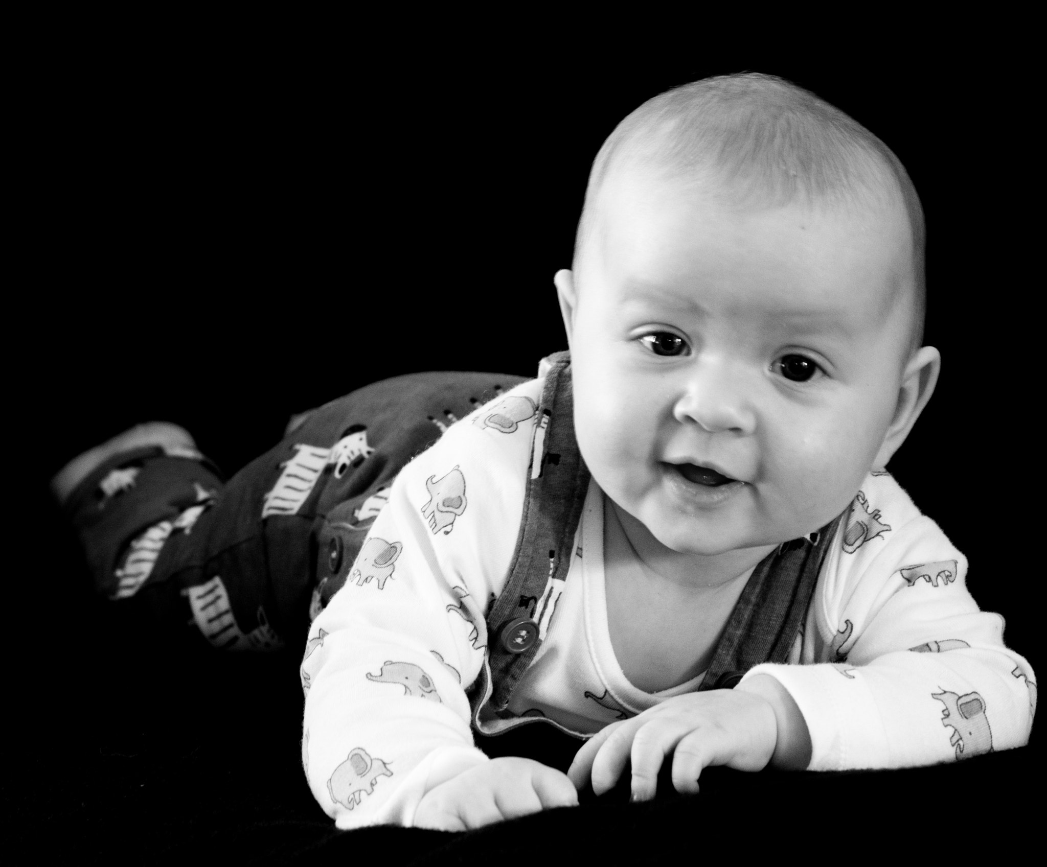 Canon EF 50mm F1.8 II sample photo. Portrait of a baby photography