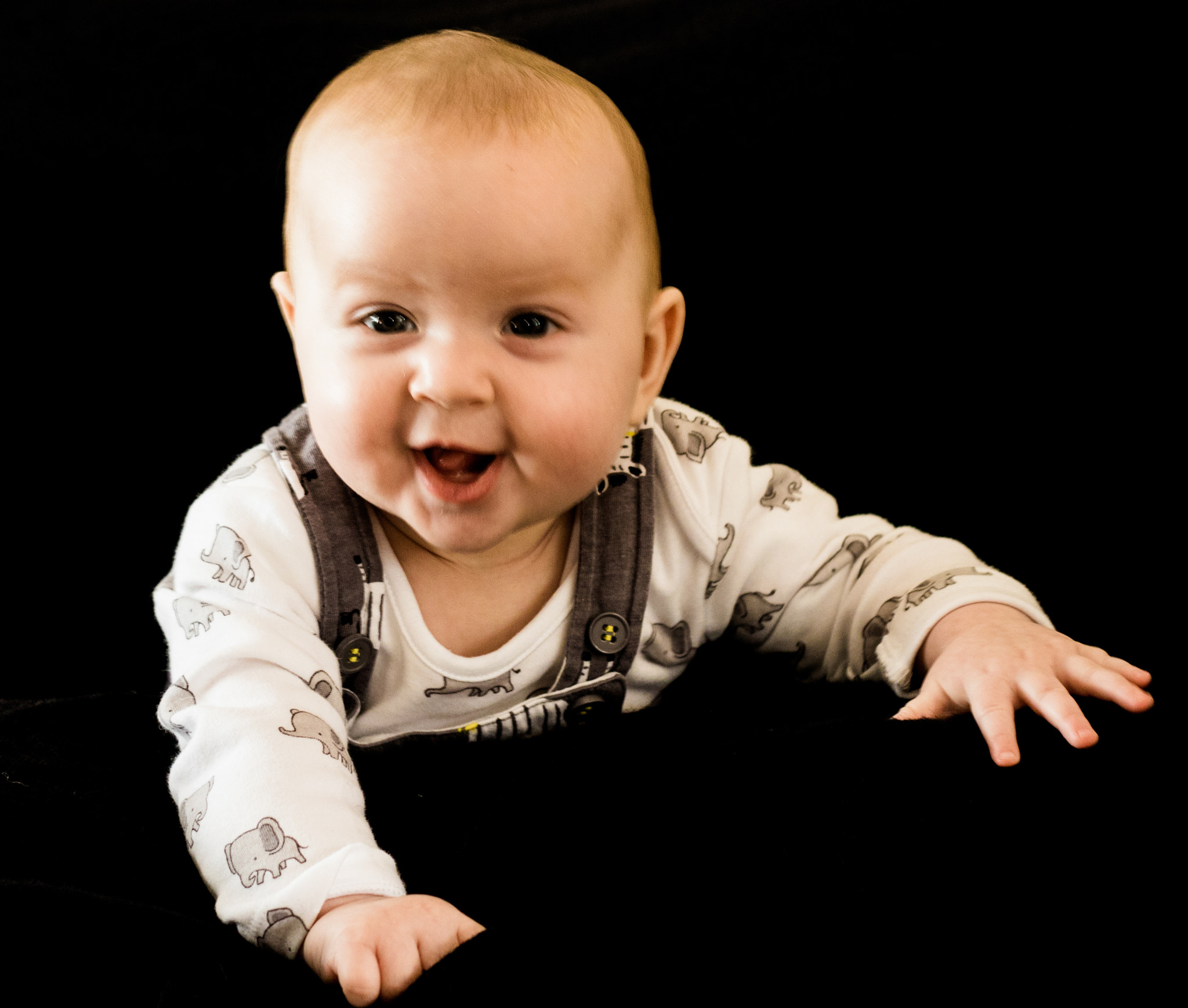 Canon EF 50mm F1.8 II sample photo. Portrait of a baby photography