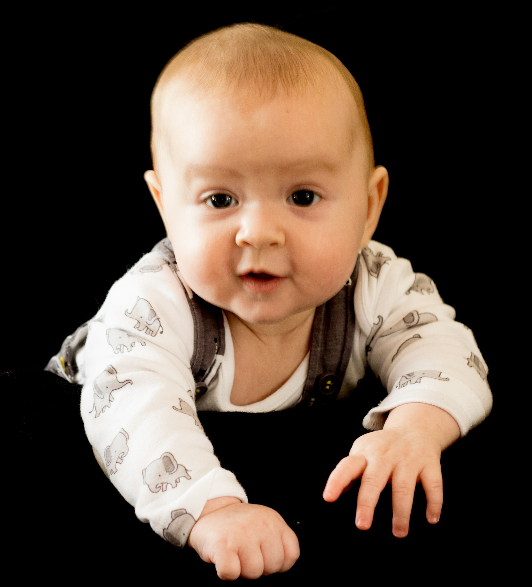 Canon EF 50mm F1.8 II sample photo. Portrait of a baby photography