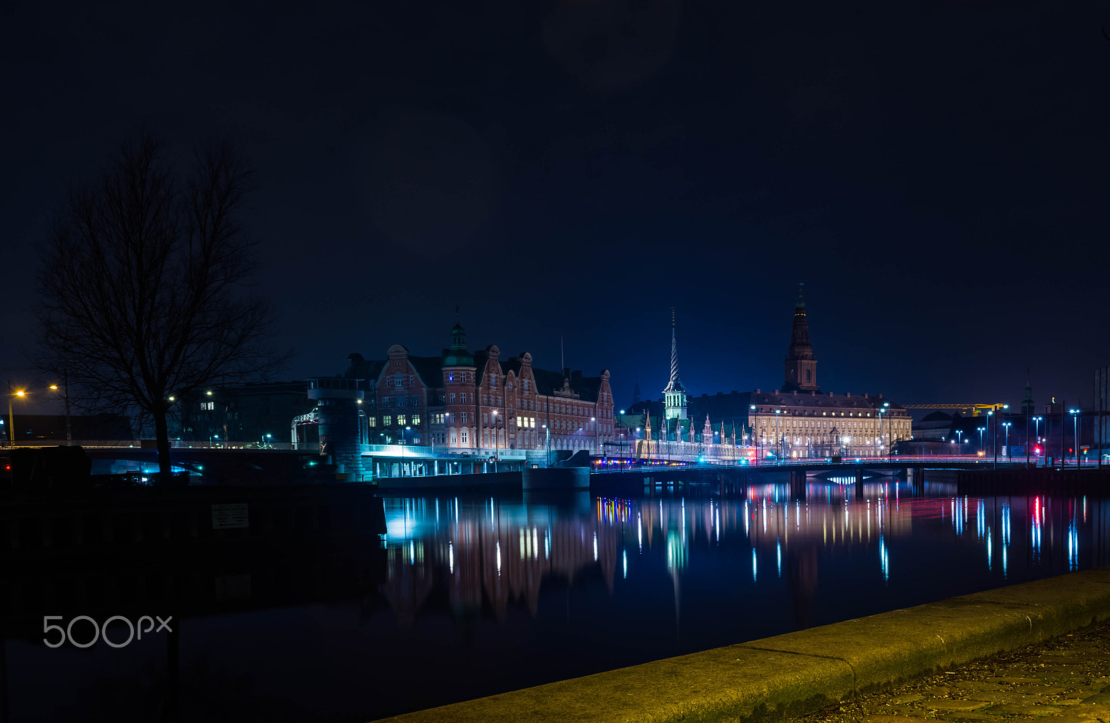 Nikon D7200 sample photo. Copenhagen at night photography