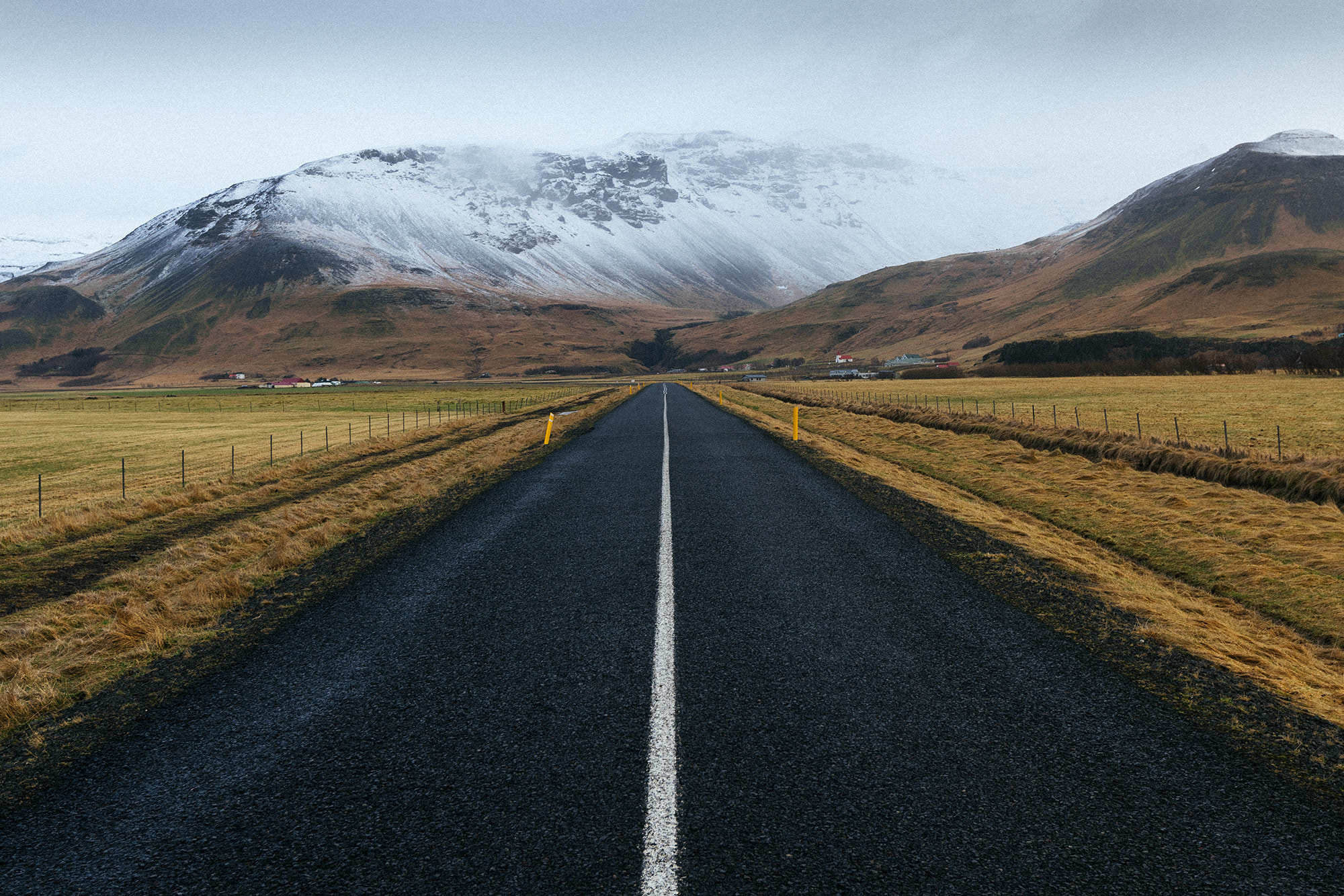 Sony a7R sample photo. Icelandic road photography