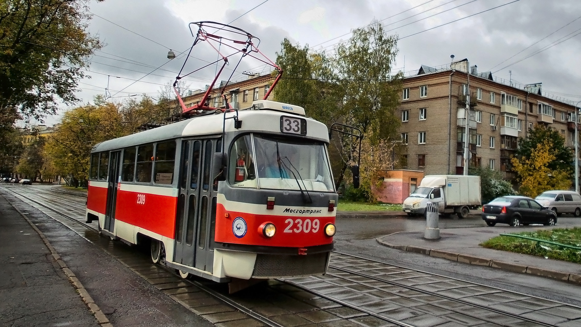 Samsung Galaxy S4 Zoom sample photo. Tram of moscow photography