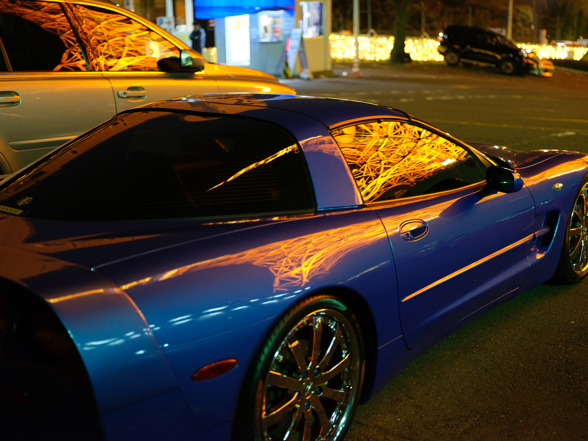 Fujifilm GFX 50S + Fujifilm GF 63mm F2.8 R WR sample photo. Tokyo tower on corvette photography