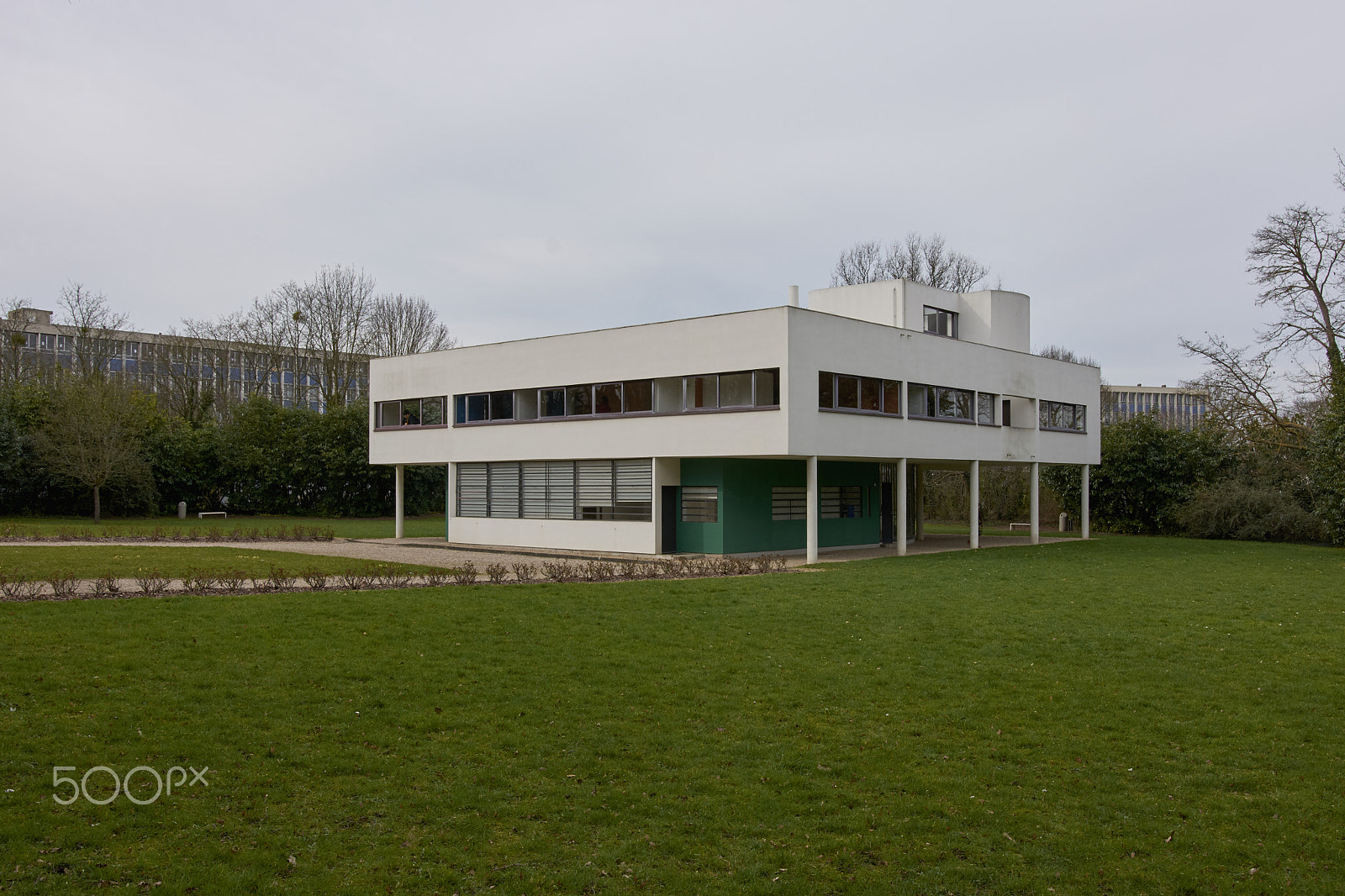 Sigma 18-35mm F1.8 DC HSM Art sample photo. 2017 villa savoye (le corbusier, poissy, paris) photography