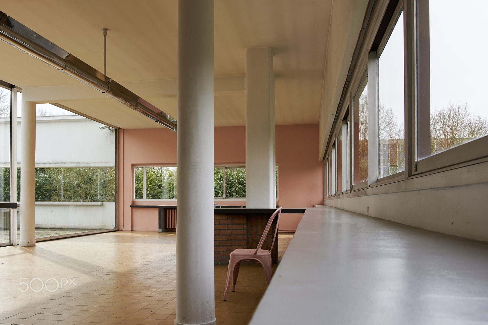 Sigma 18-35mm F1.8 DC HSM Art sample photo. 2017 villa savoye (le corbusier, poissy, paris) photography