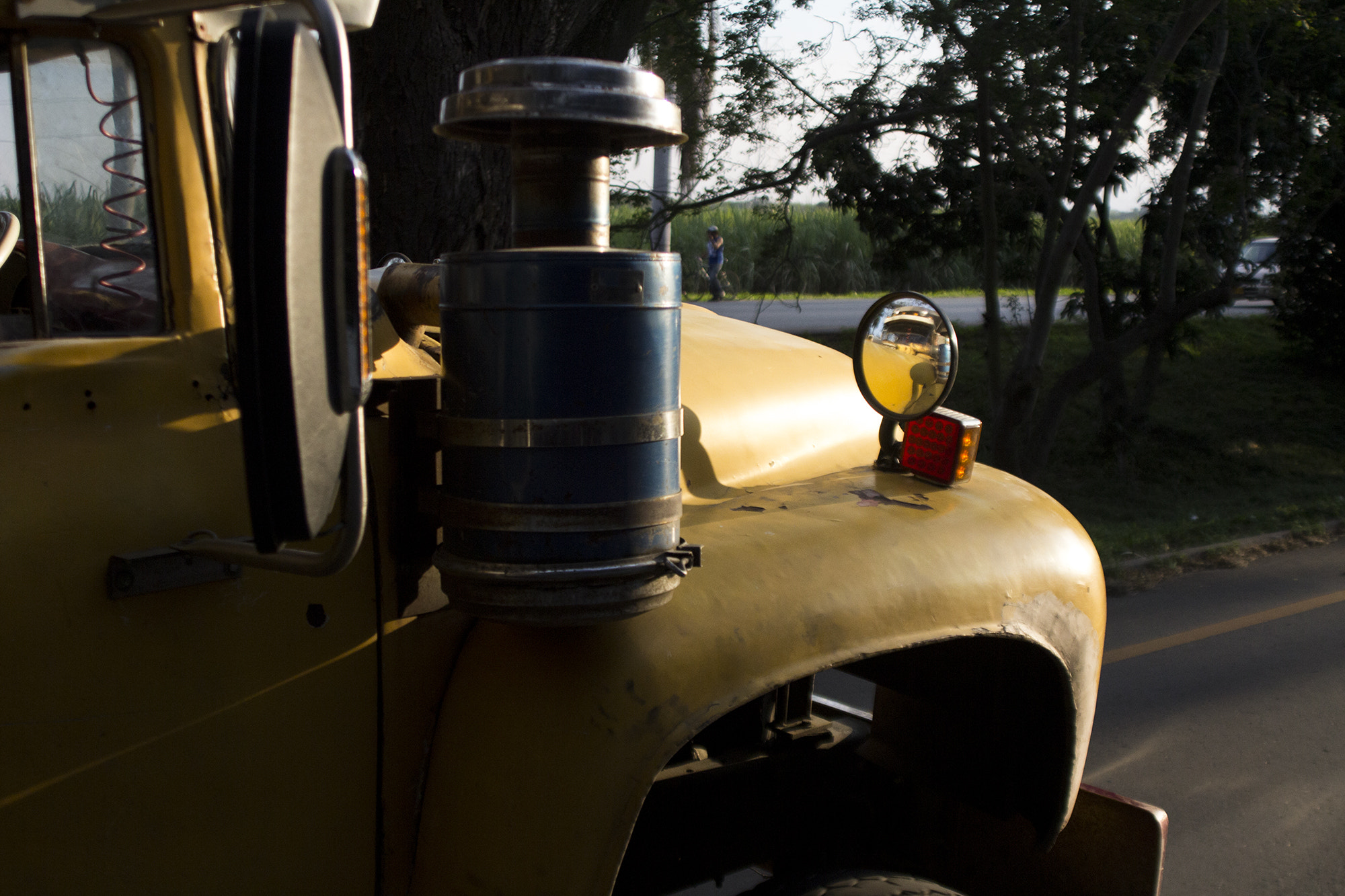 Canon EF 28-80mm f/2.8-4L sample photo. Yellow dump photography