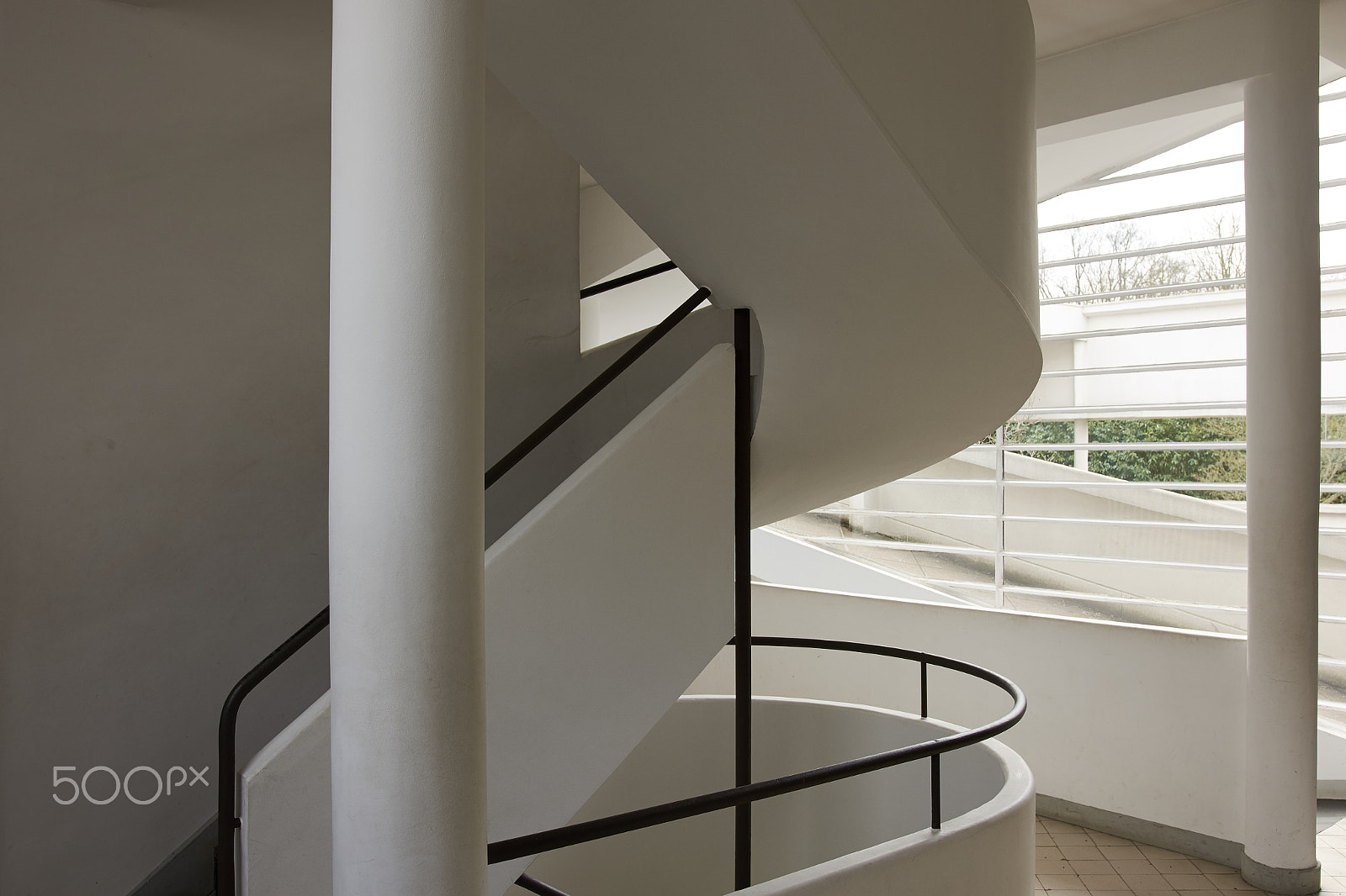 Sigma 18-35mm F1.8 DC HSM Art sample photo. 2017 villa savoye (le corbusier, poissy, paris) photography