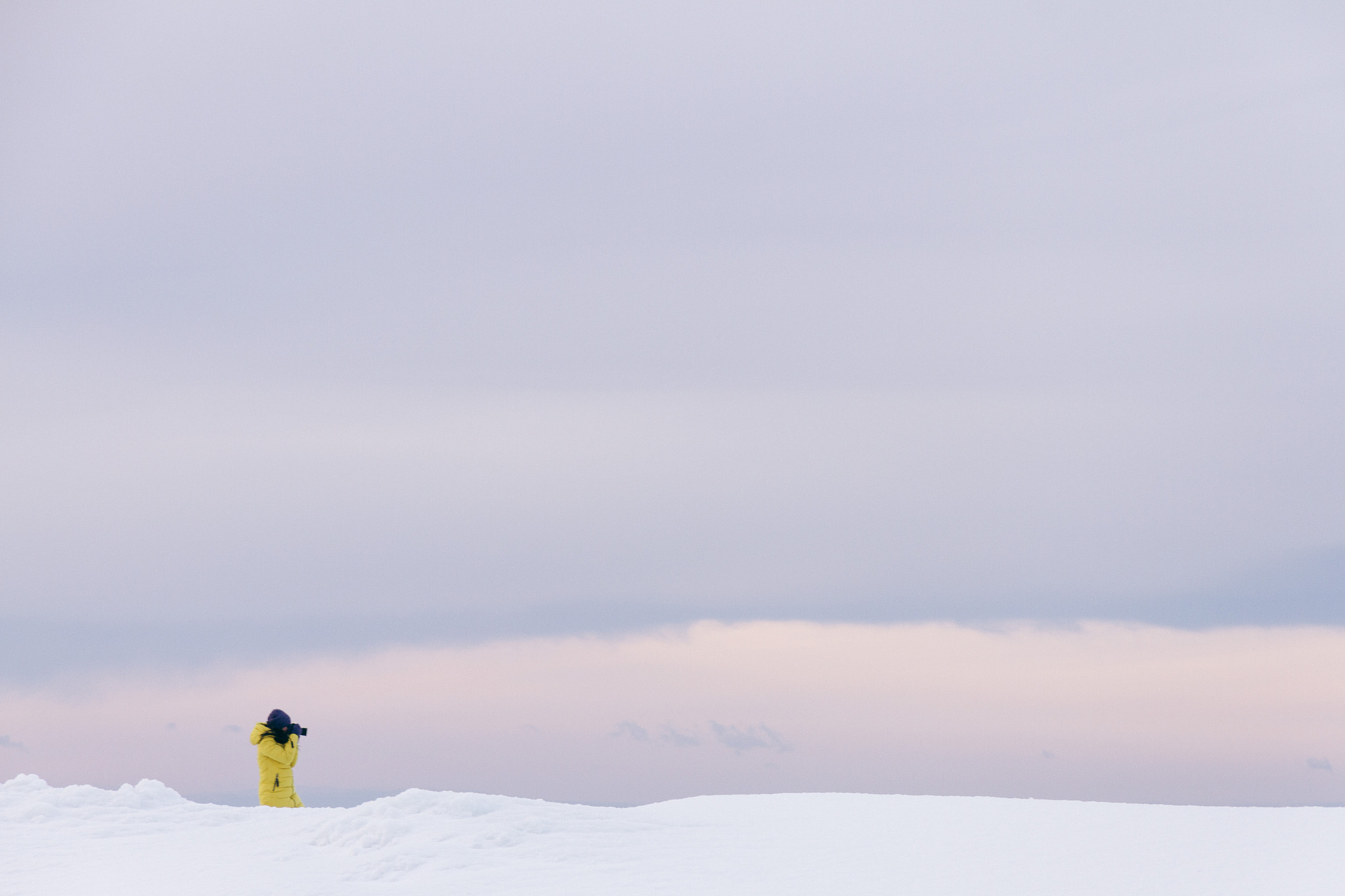 Canon EF-S 17-85mm F4-5.6 IS USM sample photo. Shooting snowy desert photography