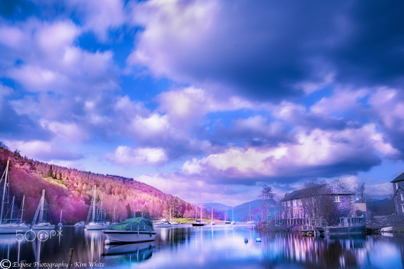 Nikon D500 sample photo. Big sky of windermere photography