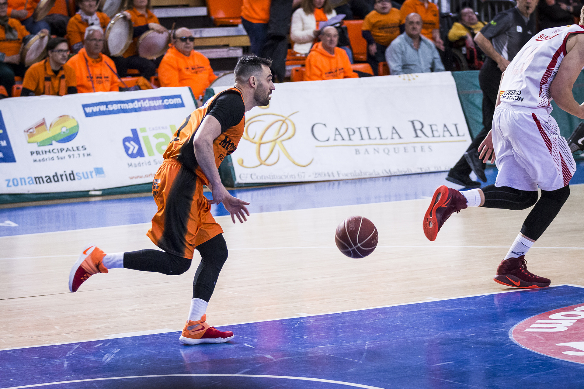 Canon EF 70-200mm F2.8L IS II USM sample photo. Montakit fuenlabrada vs tecnyconta zaragoza photography