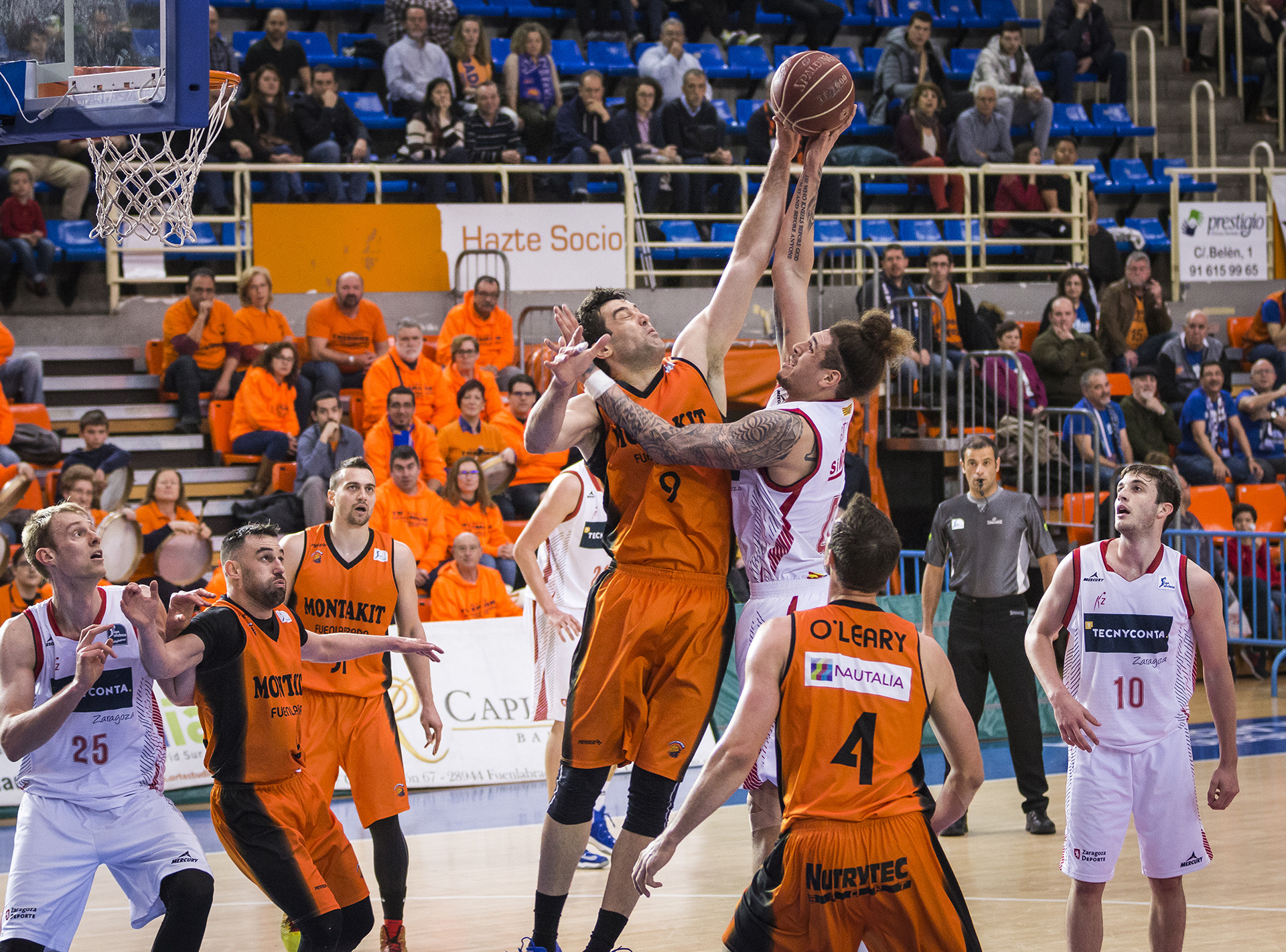 Canon EF 70-200mm F2.8L IS II USM sample photo. Montakit fuenlabrada vs tecnyconta zaragoza photography