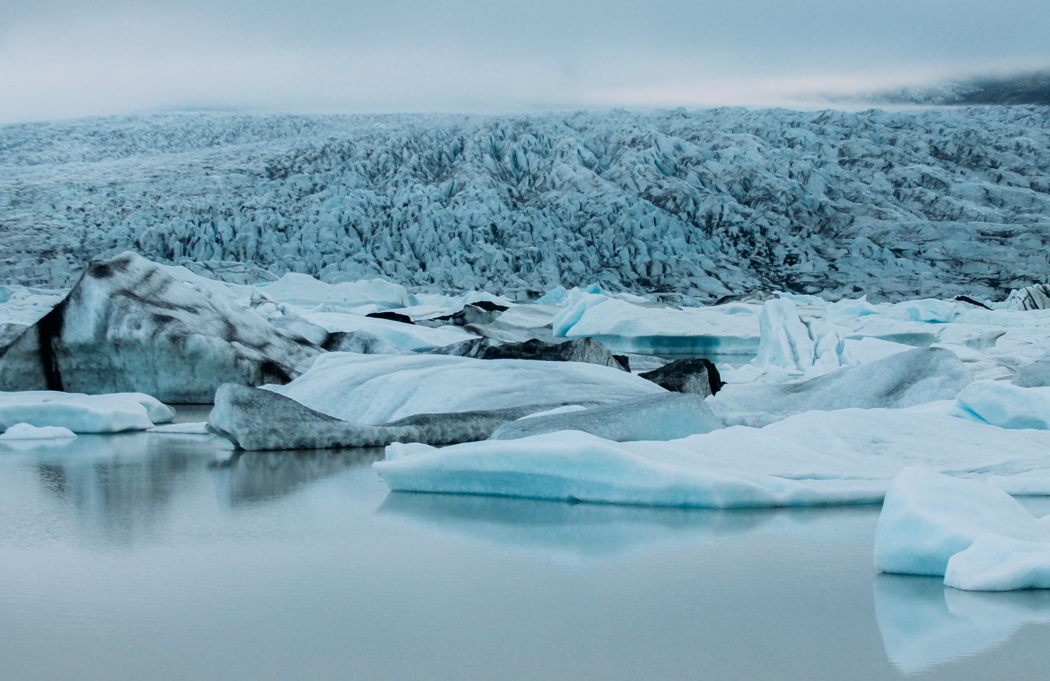 Canon EF 70-200mm F2.8L USM sample photo. Ice photography