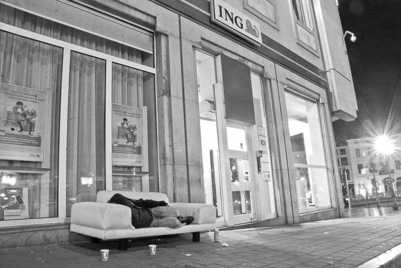 Nikon D80 sample photo. Homeless () photography