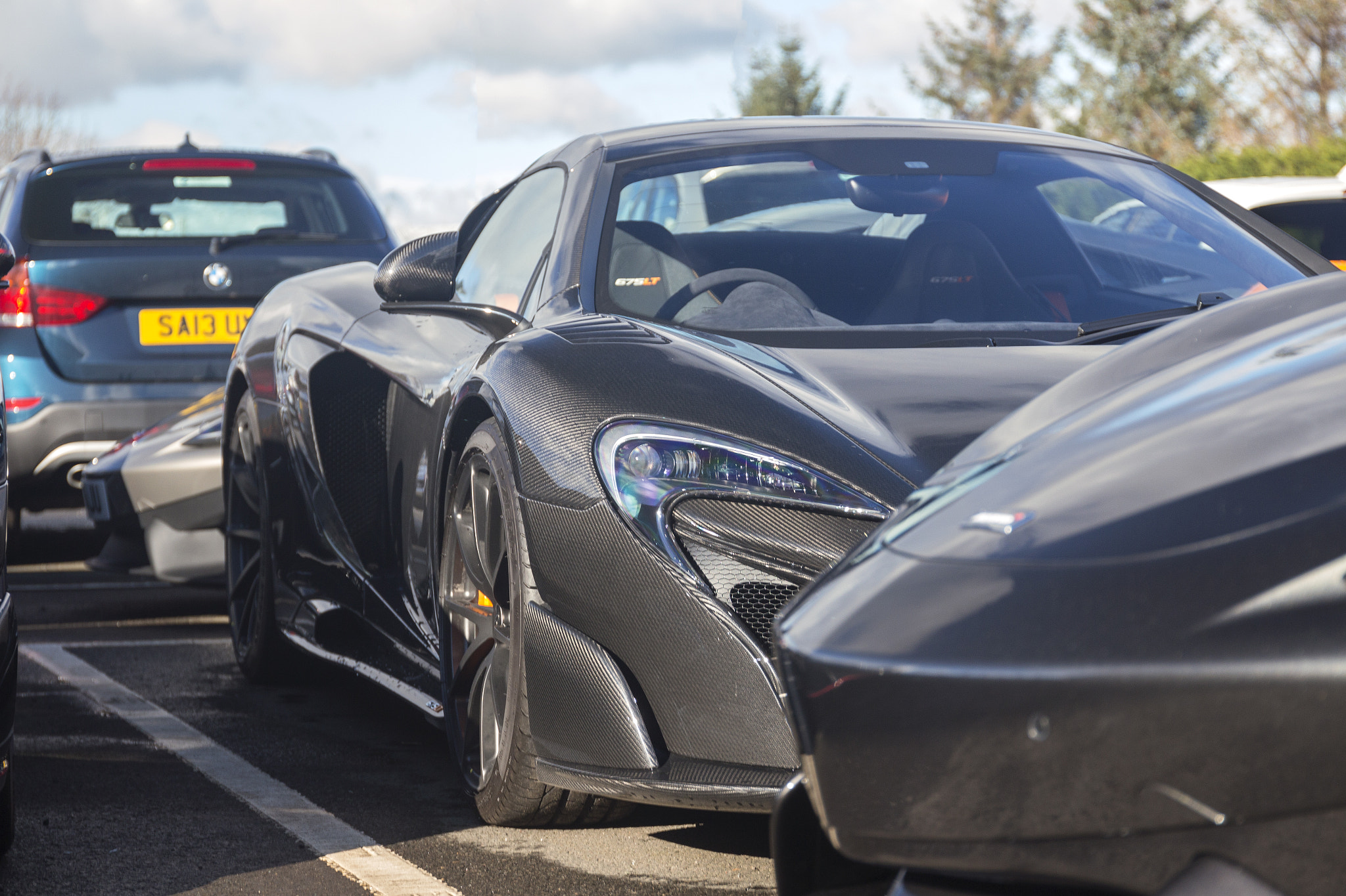Canon EF 24-70mm F4L IS USM sample photo. Mclaren 675lt carbon series photography