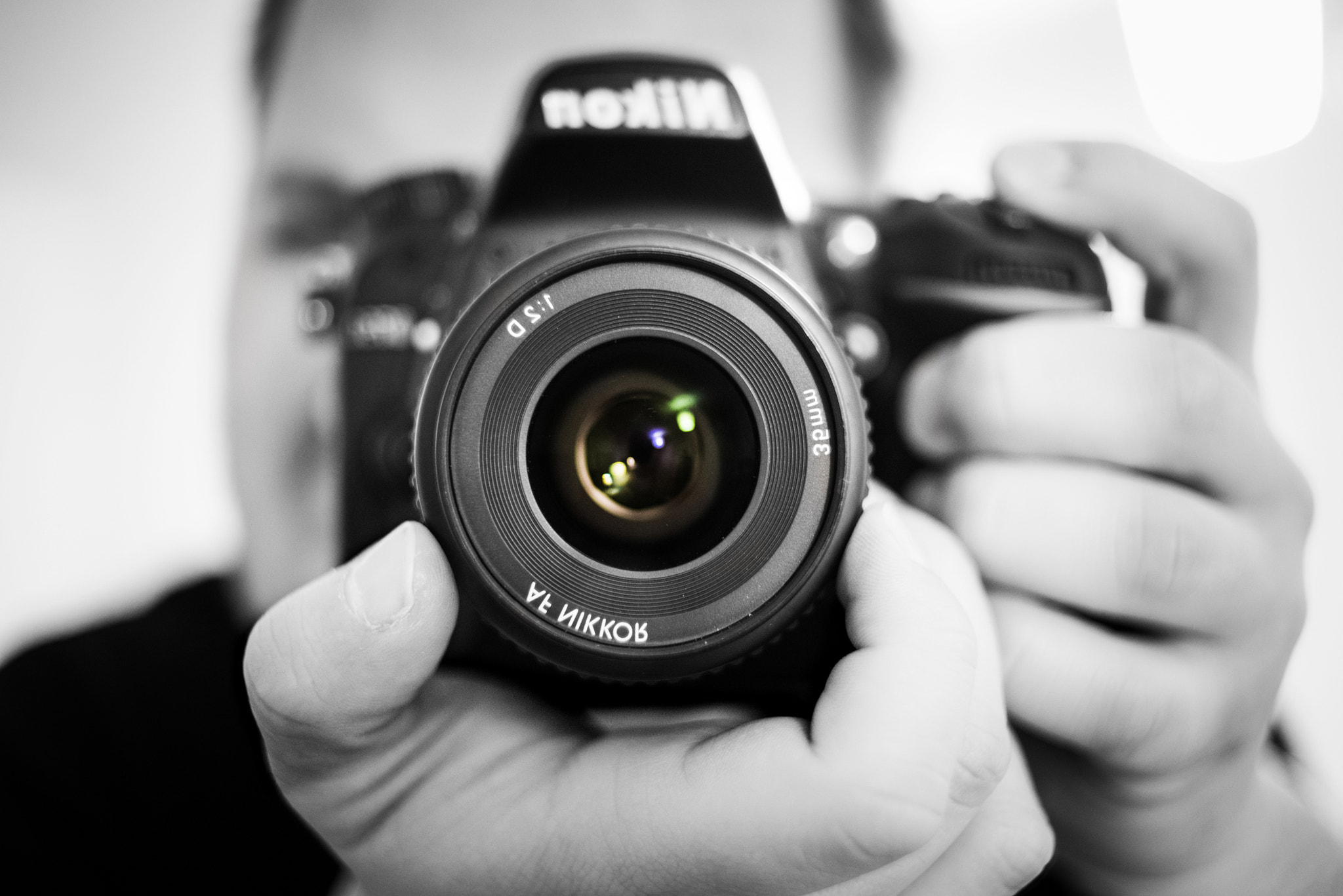 Nikon AF Nikkor 35mm F2D sample photo. 'hippie sabotage high enough' photography