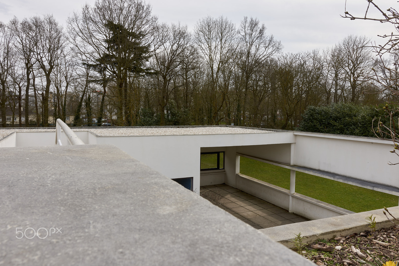 Sigma 18-35mm F1.8 DC HSM Art sample photo. 2017 villa savoye (le corbusier, poissy, paris) photography