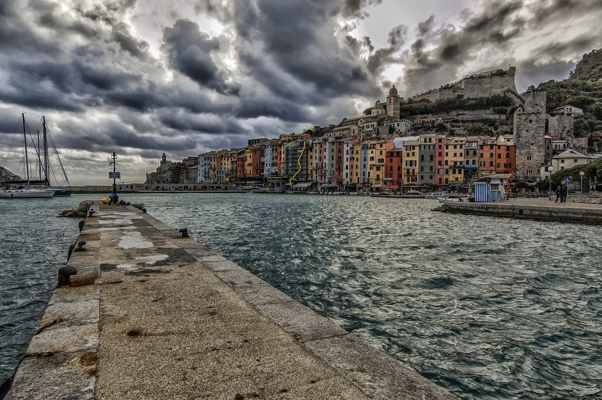 Nikon D50 + Sigma 10-20mm F3.5 EX DC HSM sample photo. Portovenere photography