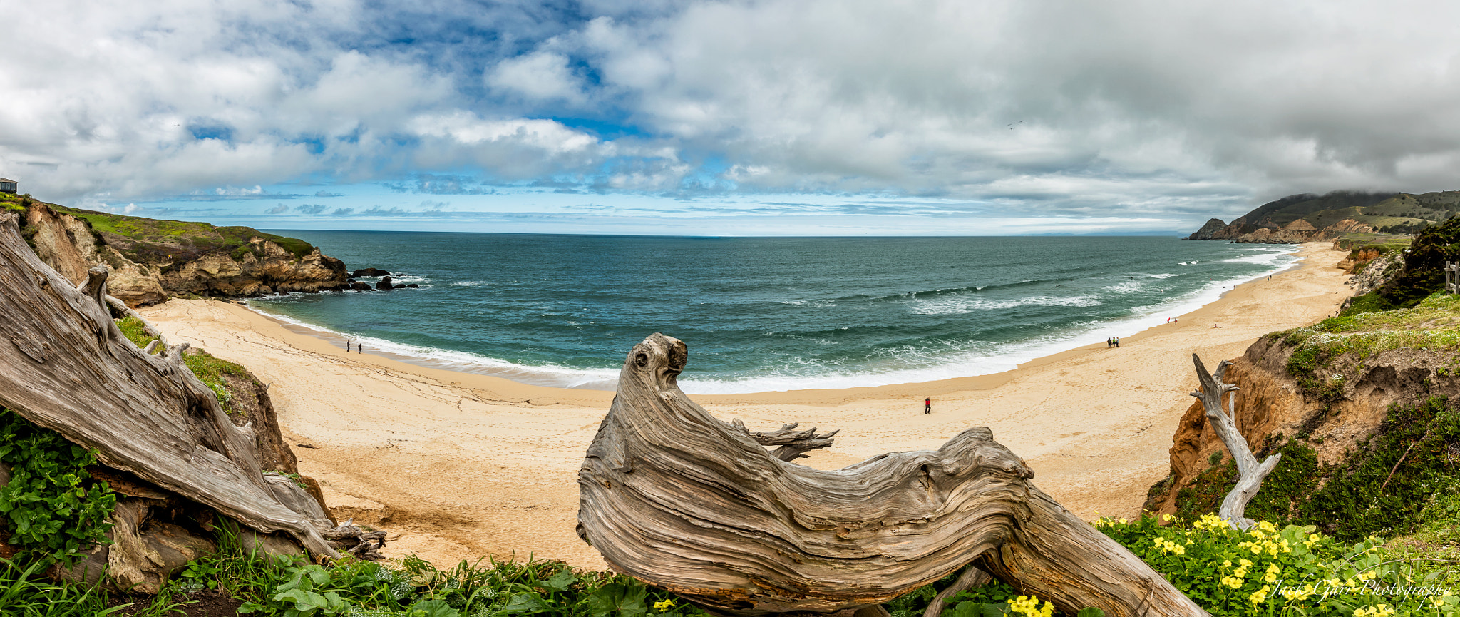 Canon EF 16-35mm F2.8L II USM sample photo. Montara state beach panorama photography
