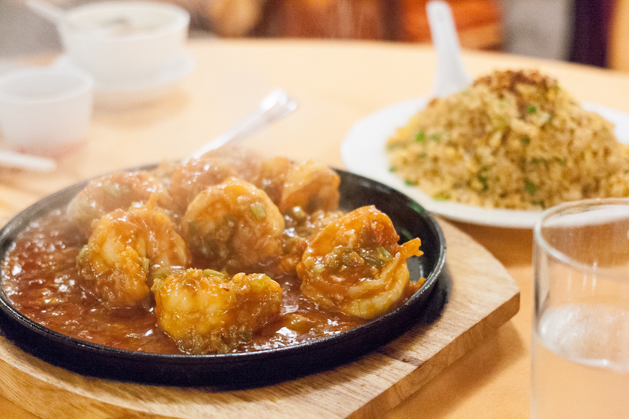 Canon EF 40mm F2.8 STM sample photo. Chilli shrimp. photography
