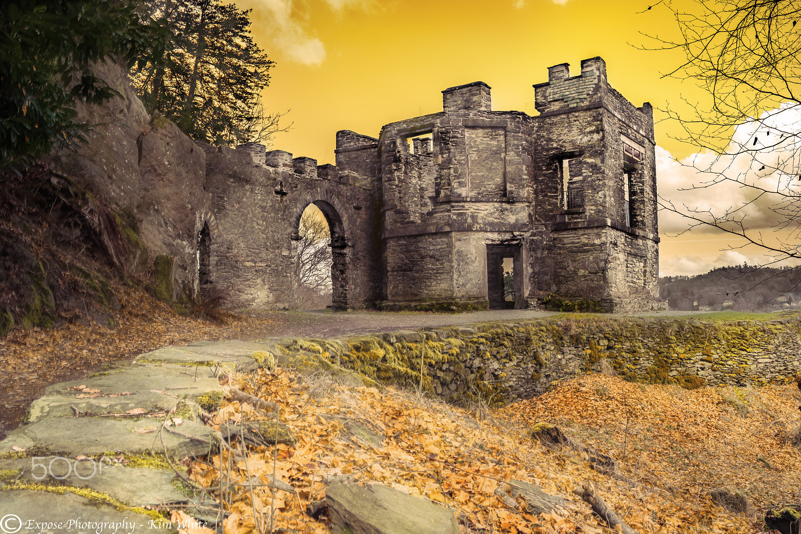 Nikon D500 sample photo. Ruin on windermere photography