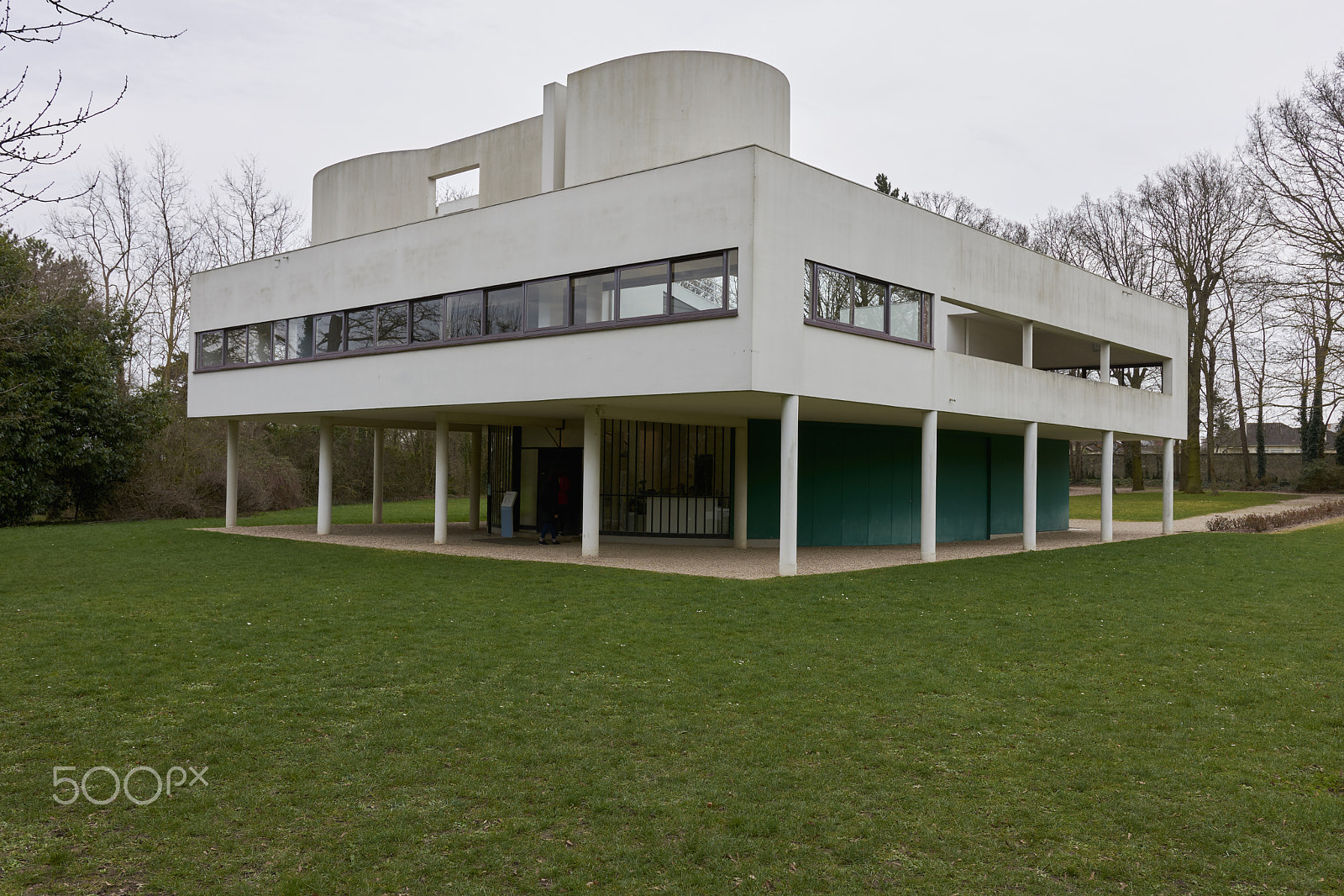 Sigma 18-35mm F1.8 DC HSM Art sample photo. 2017 villa savoye (le corbusier, poissy, paris) photography