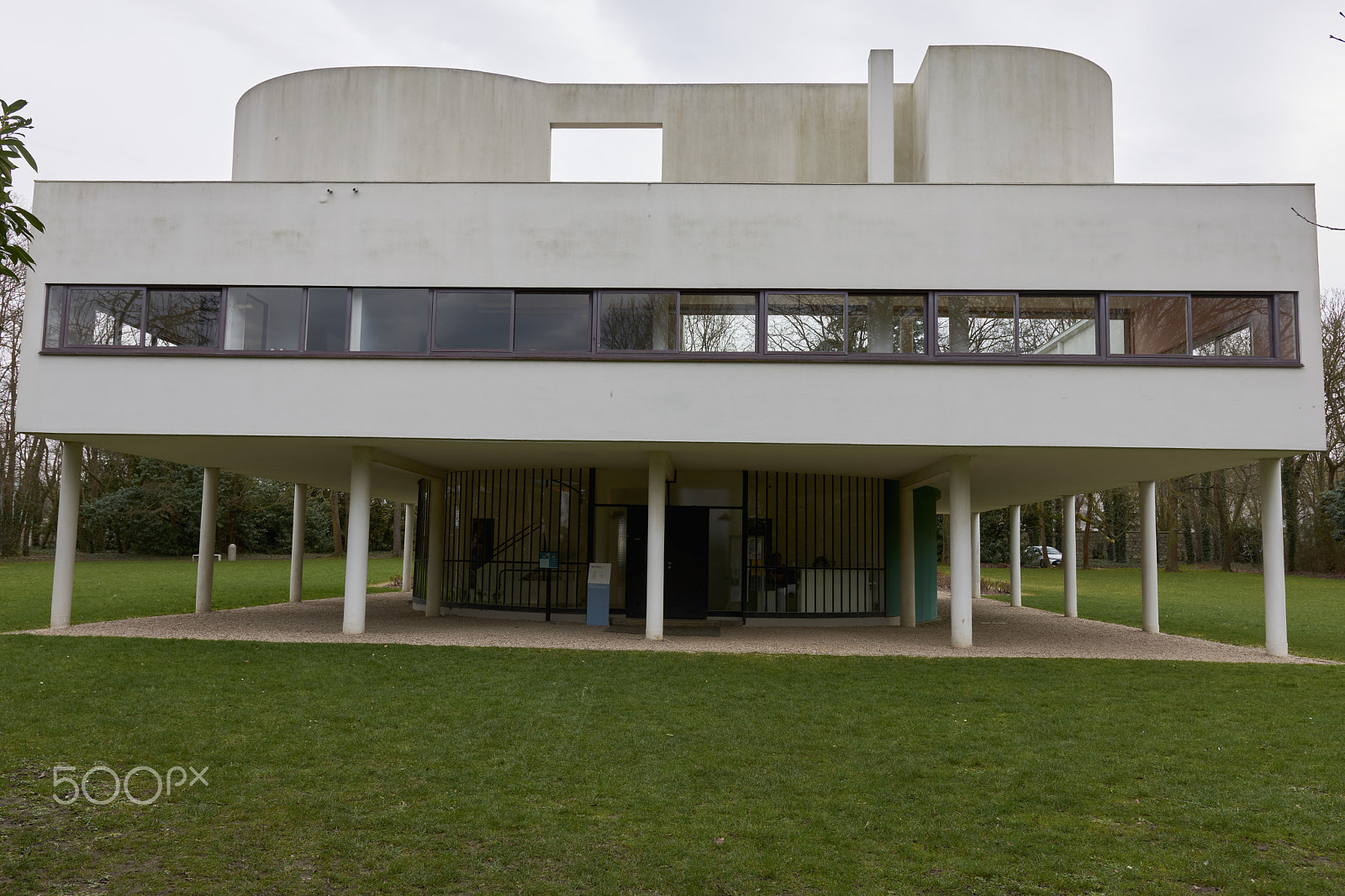 Sigma 18-35mm F1.8 DC HSM Art sample photo. 2017 villa savoye (le corbusier, poissy, paris) photography