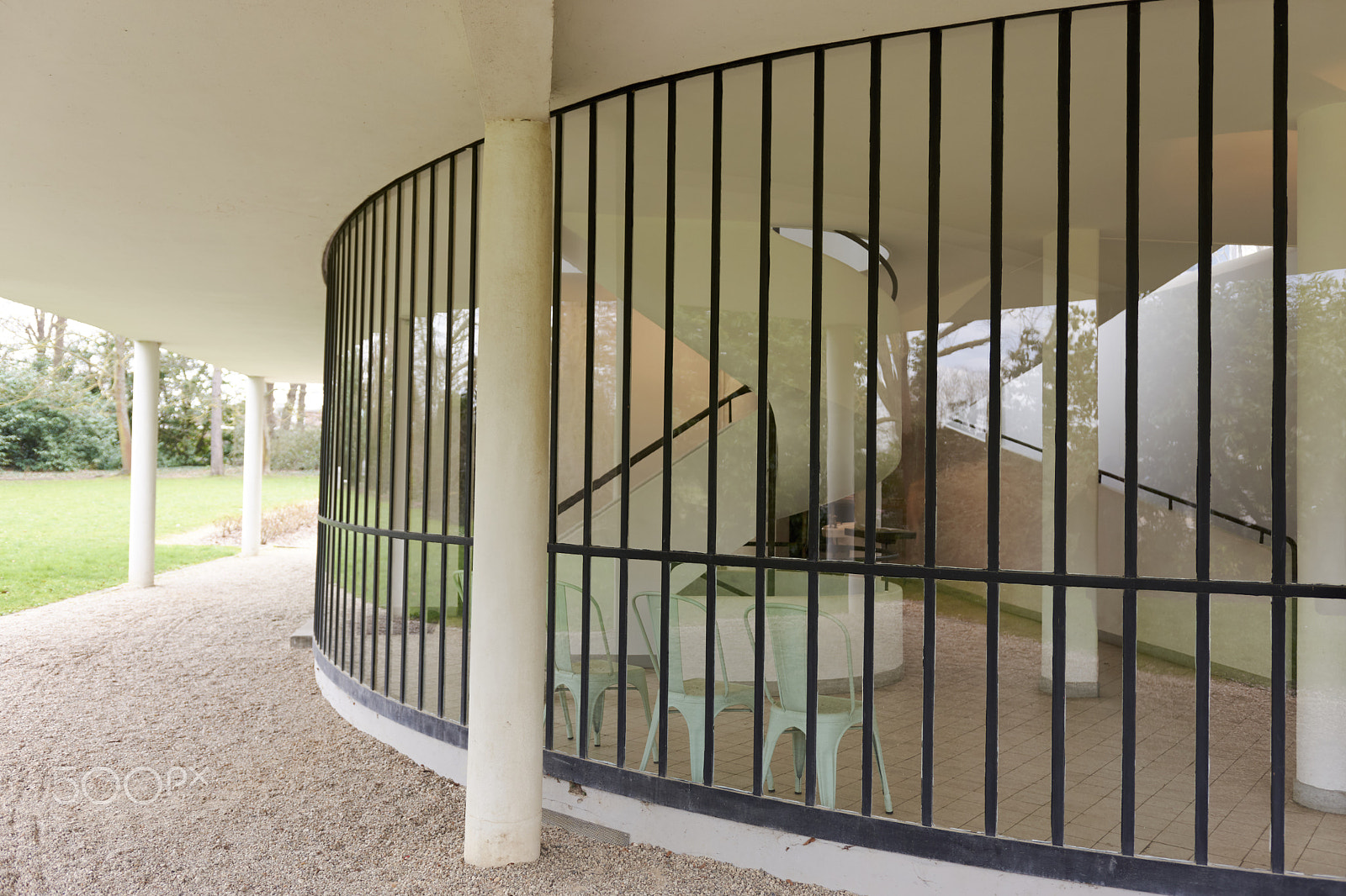 Sigma 18-35mm F1.8 DC HSM Art sample photo. 2017 villa savoye (le corbusier, poissy, paris) photography