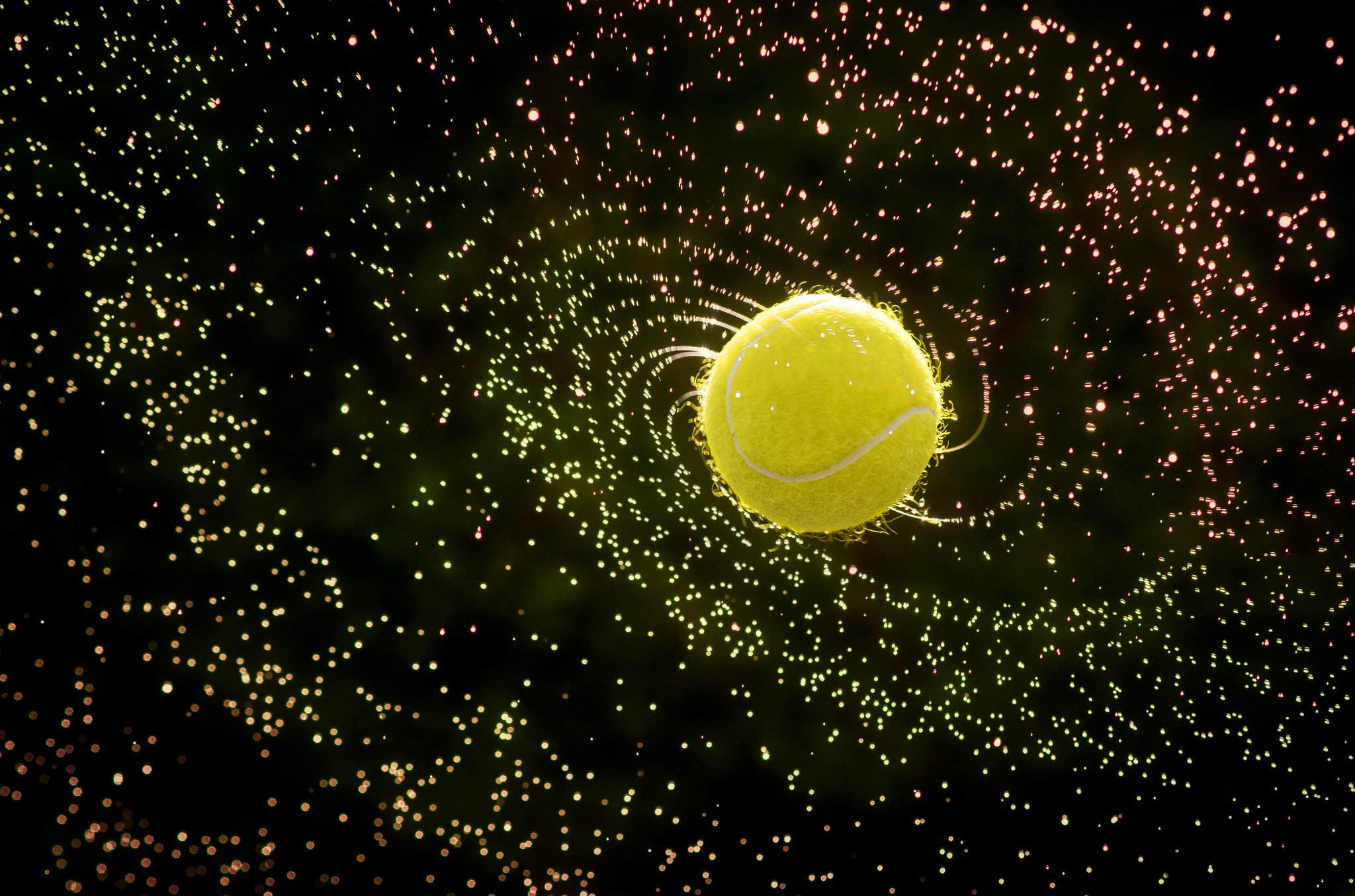 Nikon D810 + Nikon AF-S Nikkor 85mm F1.8G sample photo. Tennis ball b photography