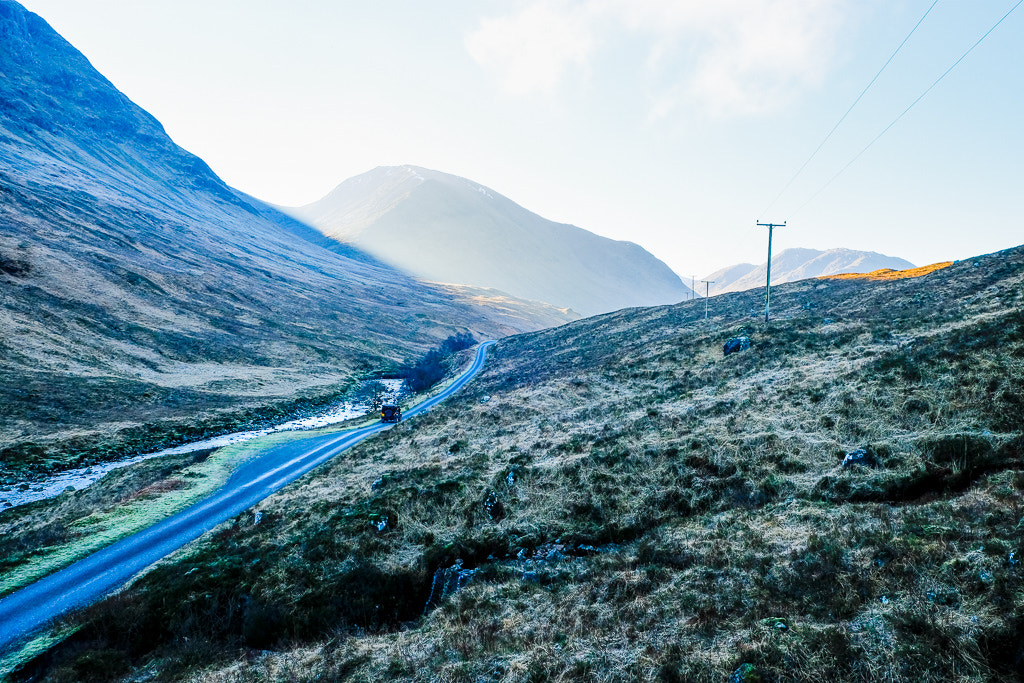 Fujifilm X-E2S + Fujifilm XF 18-55mm F2.8-4 R LM OIS sample photo. Glen etive, scotland photography