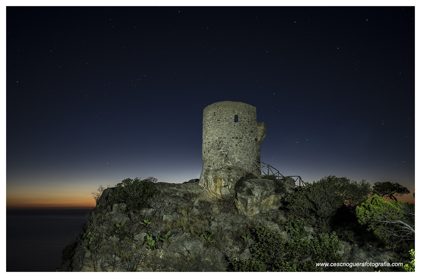 Olympus M.Zuiko Digital ED 7-14mm F2.8 PRO sample photo. Torre de ses animes de nit photography