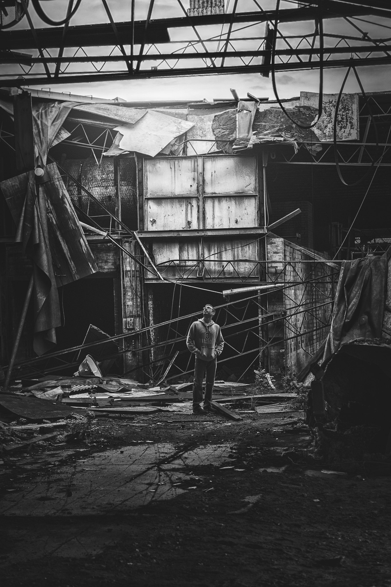 Sony a6300 + E 50mm F1.8 OSS sample photo. Abandon brick factory photography