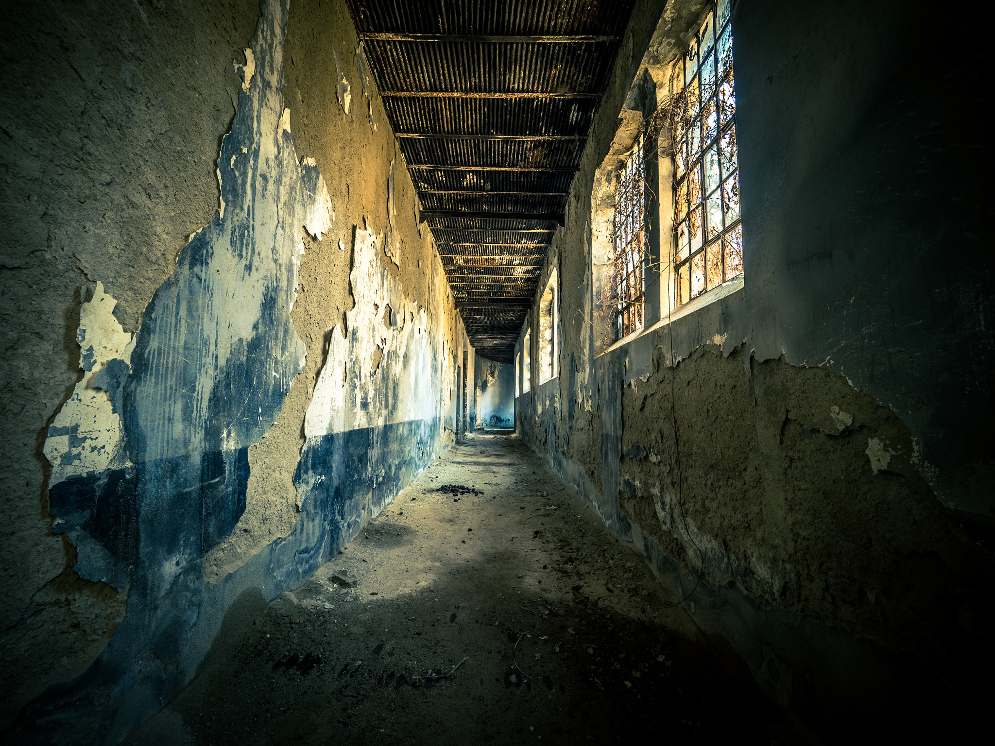 Olympus M.Zuiko Digital ED 7-14mm F2.8 PRO sample photo. Doftana prison, romania photography