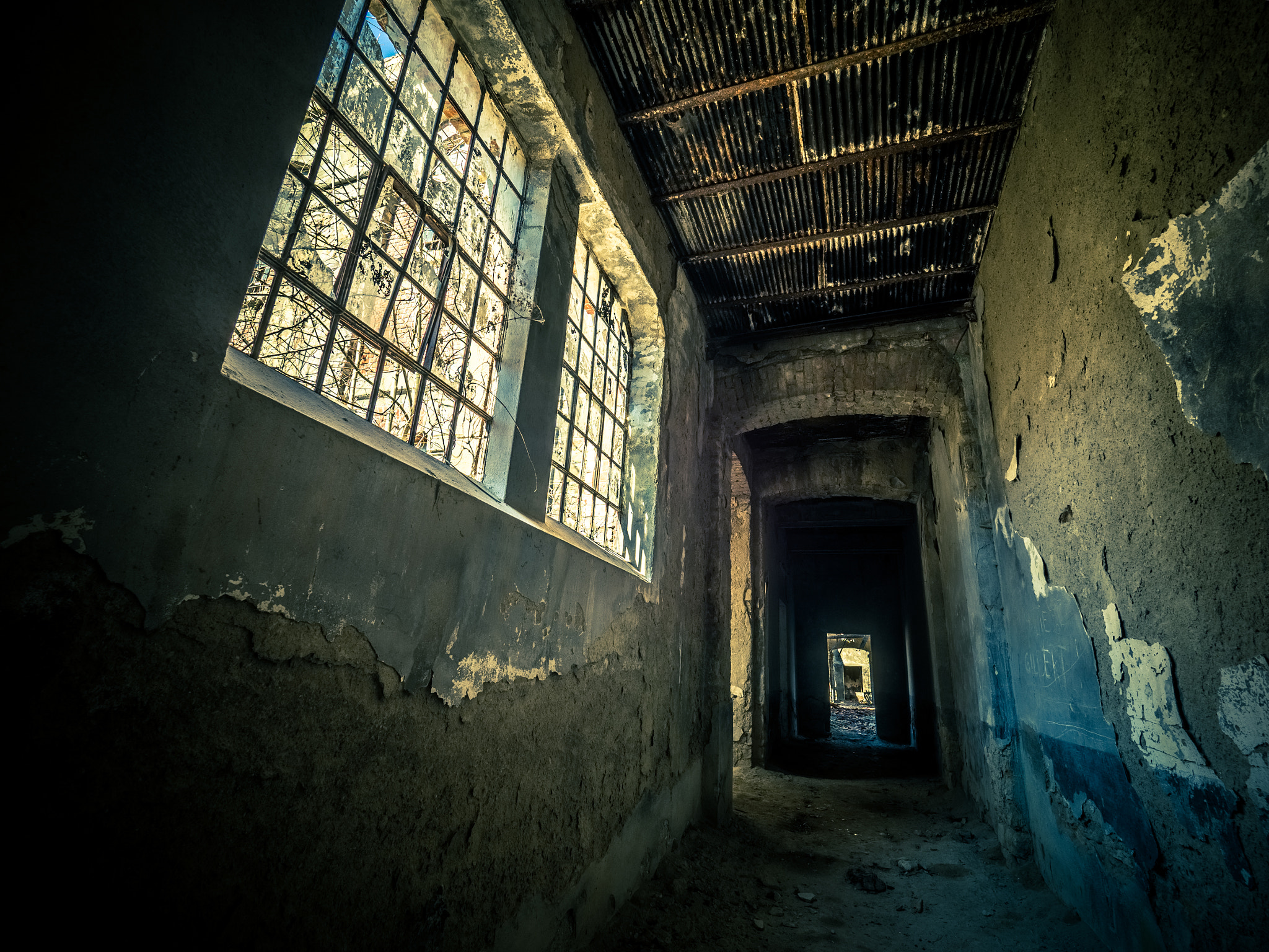 Olympus M.Zuiko Digital ED 7-14mm F2.8 PRO sample photo. Doftana prison, romania photography