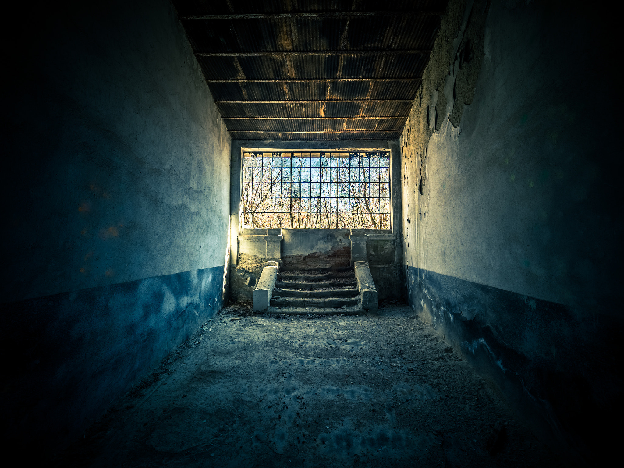 Olympus M.Zuiko Digital ED 7-14mm F2.8 PRO sample photo. Doftana prison, romania photography
