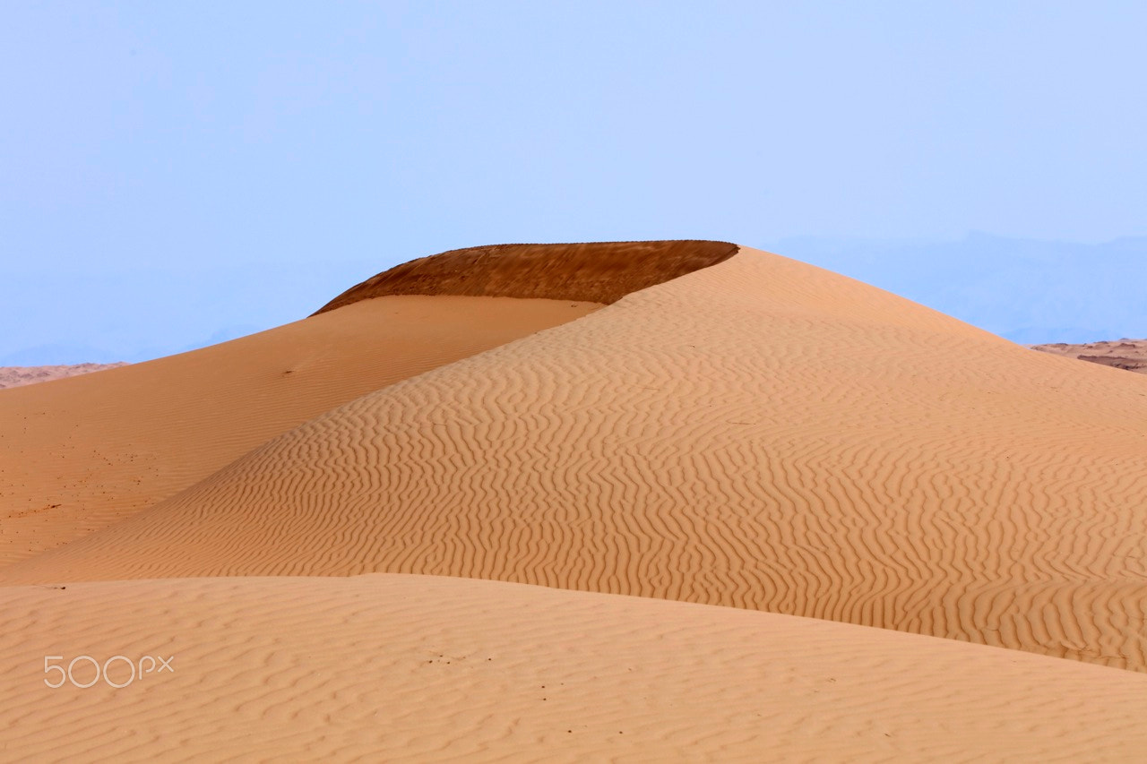 Canon EOS 5DS sample photo. Dune in a blue sky photography