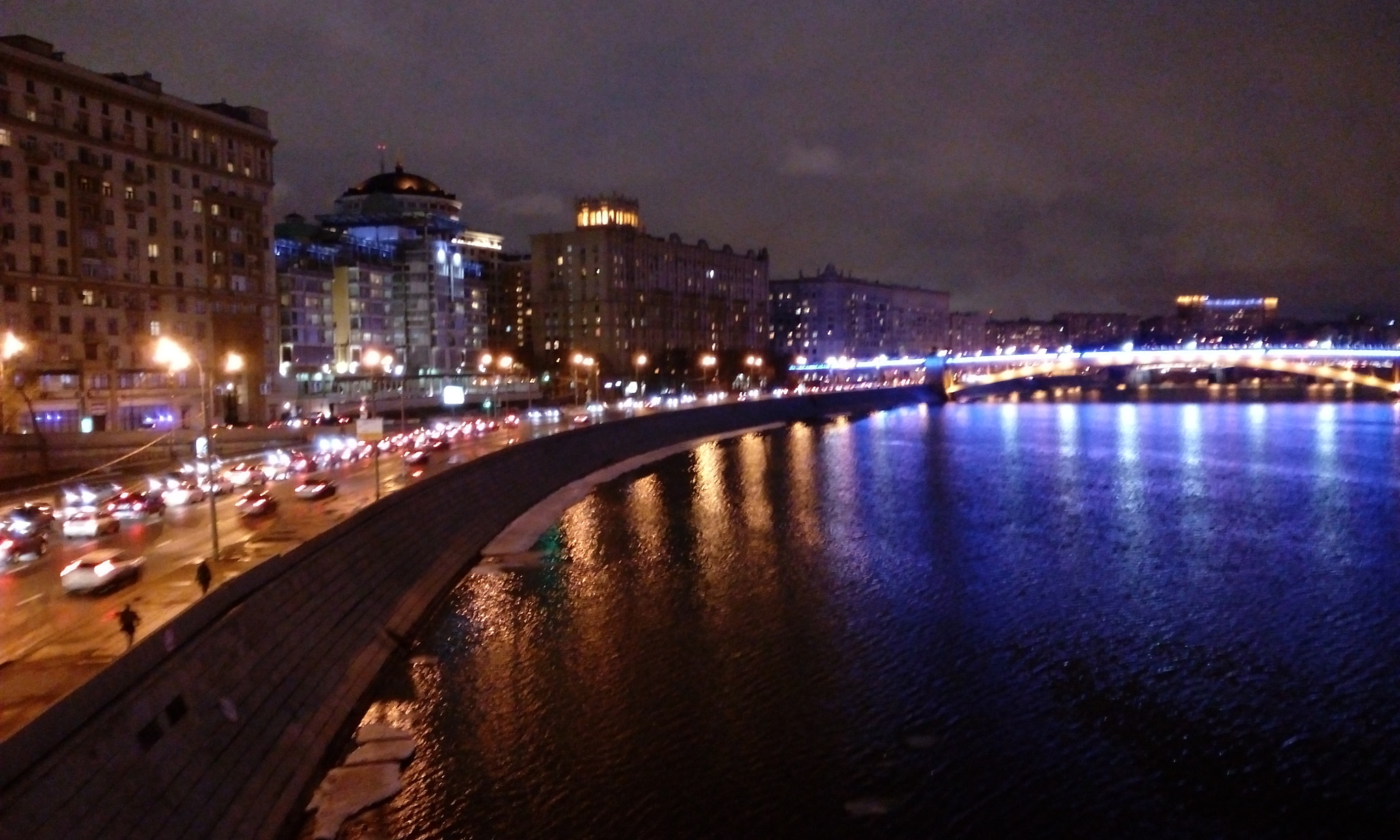 HTC DESIRE 626G+ DUAL SIM sample photo. Moscow river photography