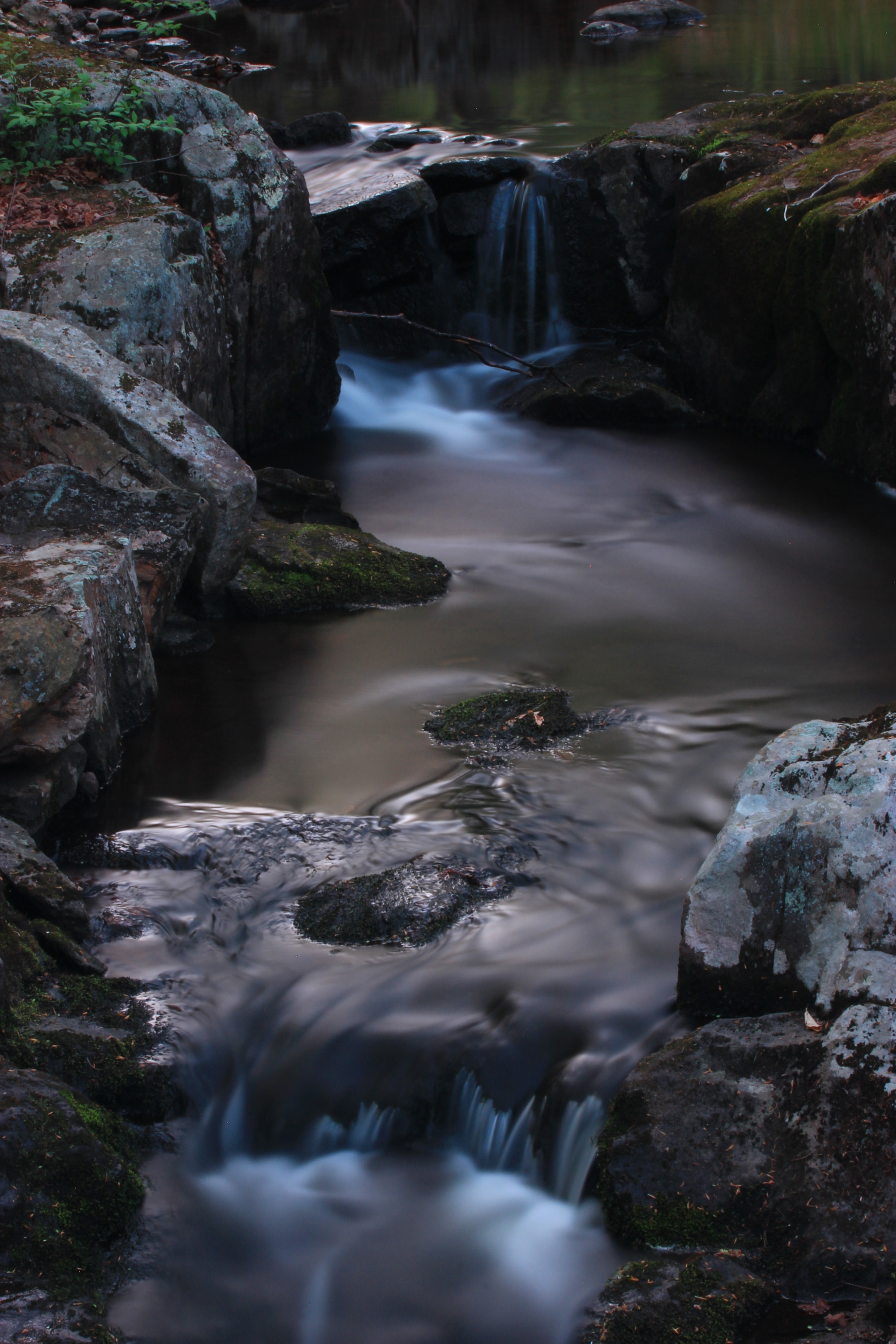 Canon EF 70-300mm F4-5.6 IS USM sample photo. Running stream photography
