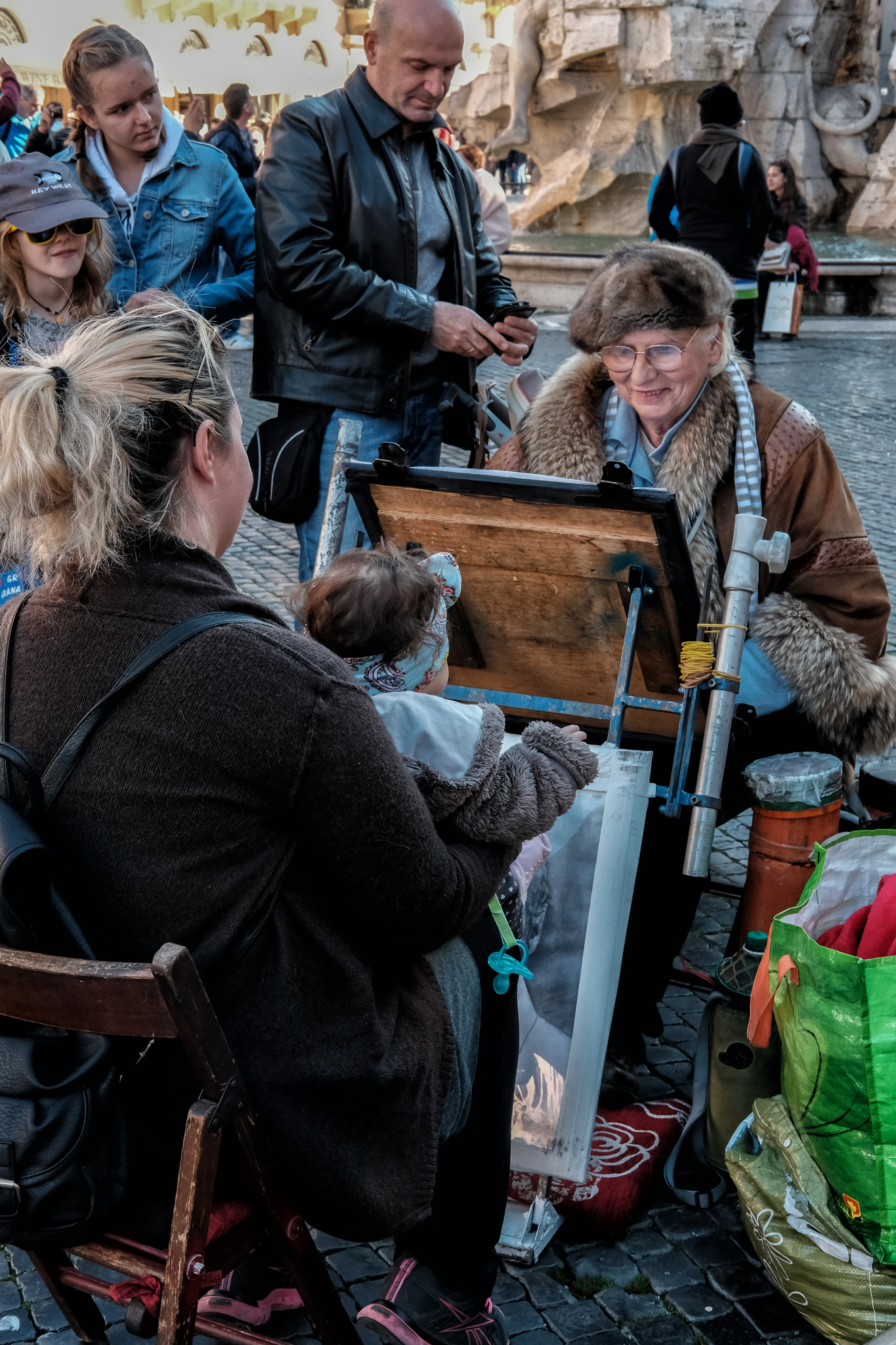 Fujifilm X-Pro2 + Fujifilm XF 35mm F2 R WR sample photo. Street artist, rome. photography