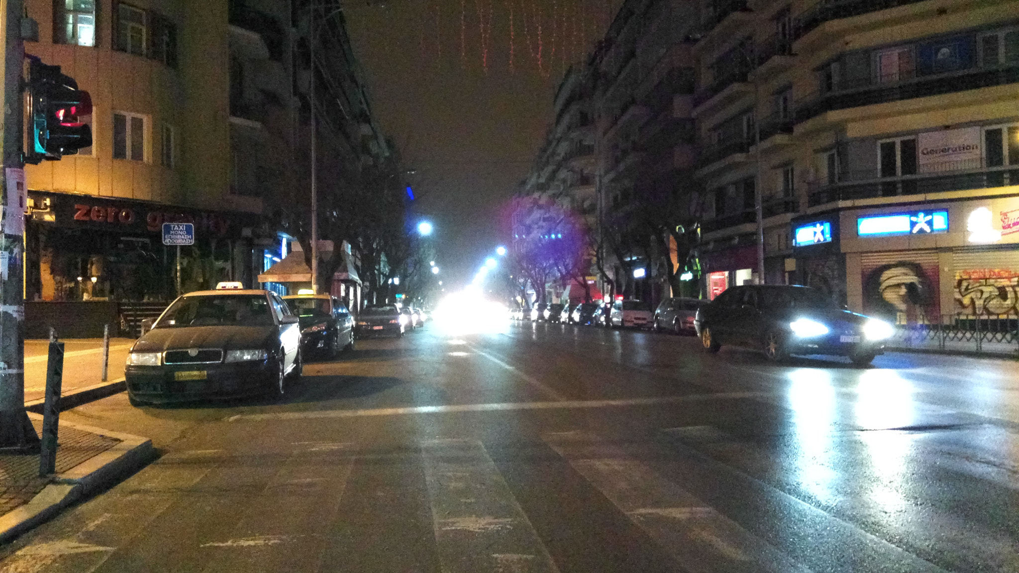 Xiaomi Redmi Pro sample photo. Thessaloniki 4 am photography