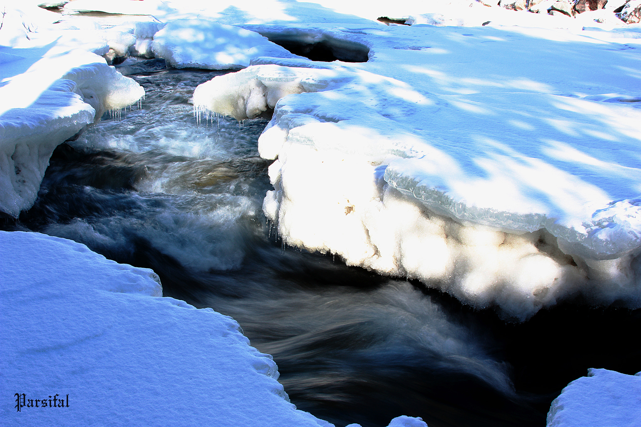 Canon EF 28-200mm F3.5-5.6 USM sample photo. The ice on photography
