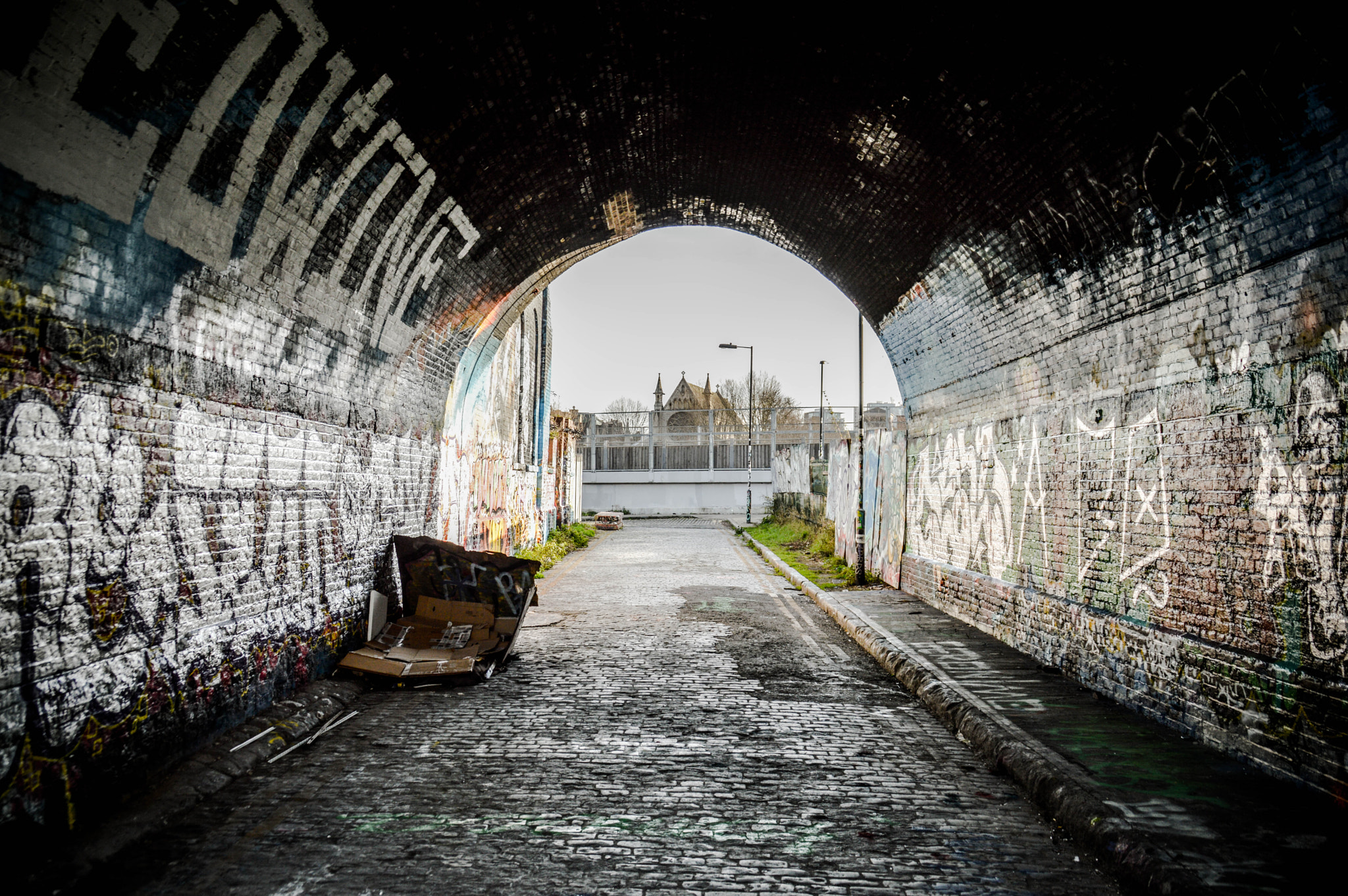 Nikon D3200 sample photo. At the end of the tunnel... photography