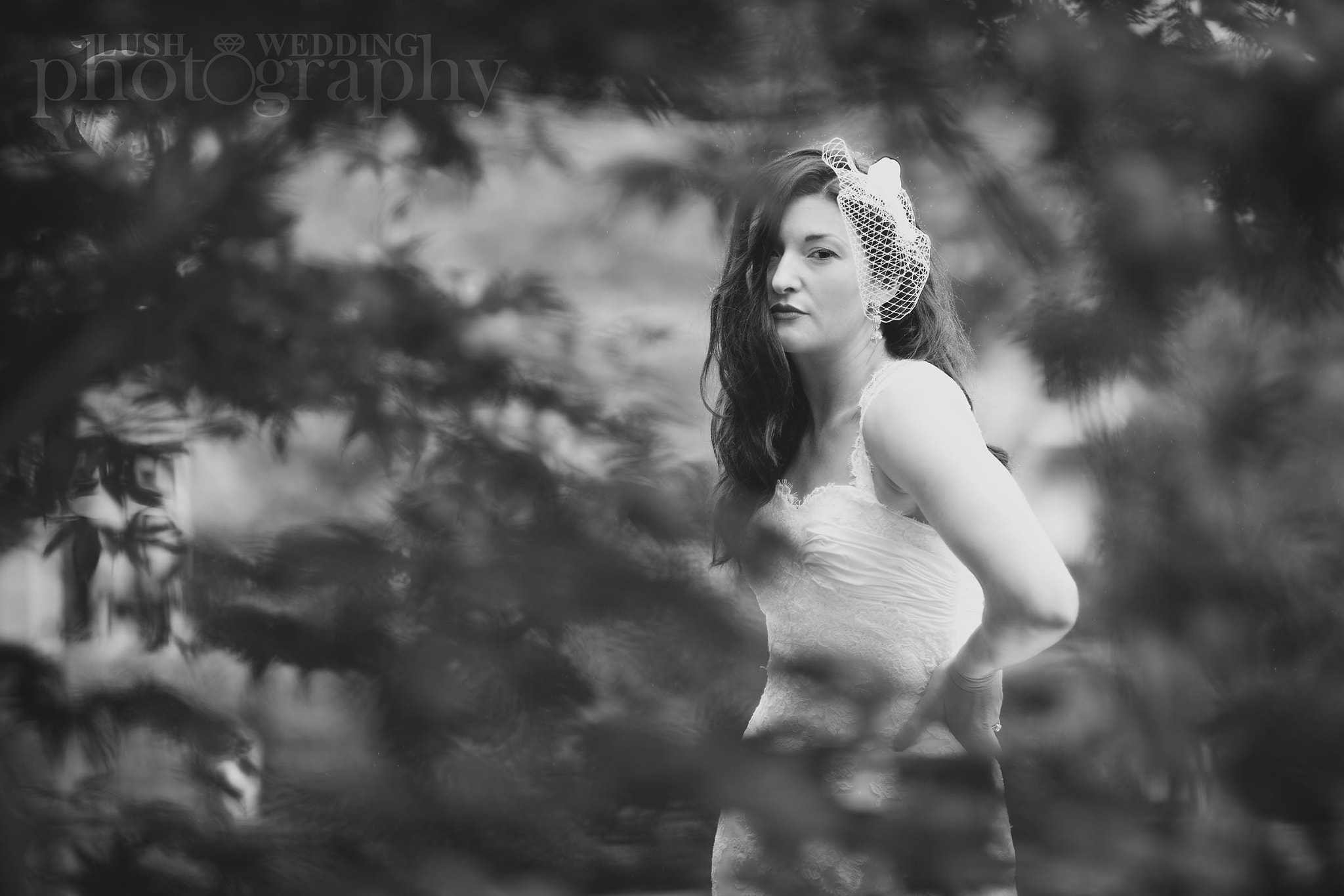 Sigma 85mm F1.4 EX DG HSM sample photo. Lush bridal portrait 007 photography