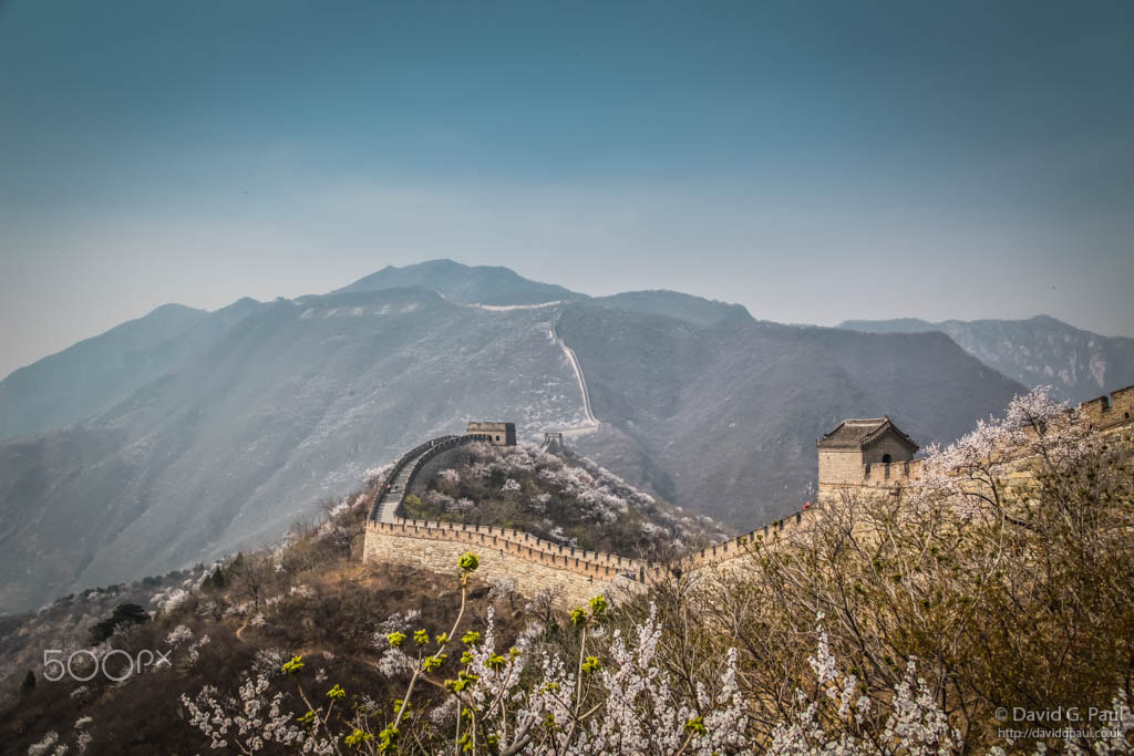 Canon EOS 5D Mark II + Canon EF 28-135mm F3.5-5.6 IS USM sample photo. The great wall of china photography