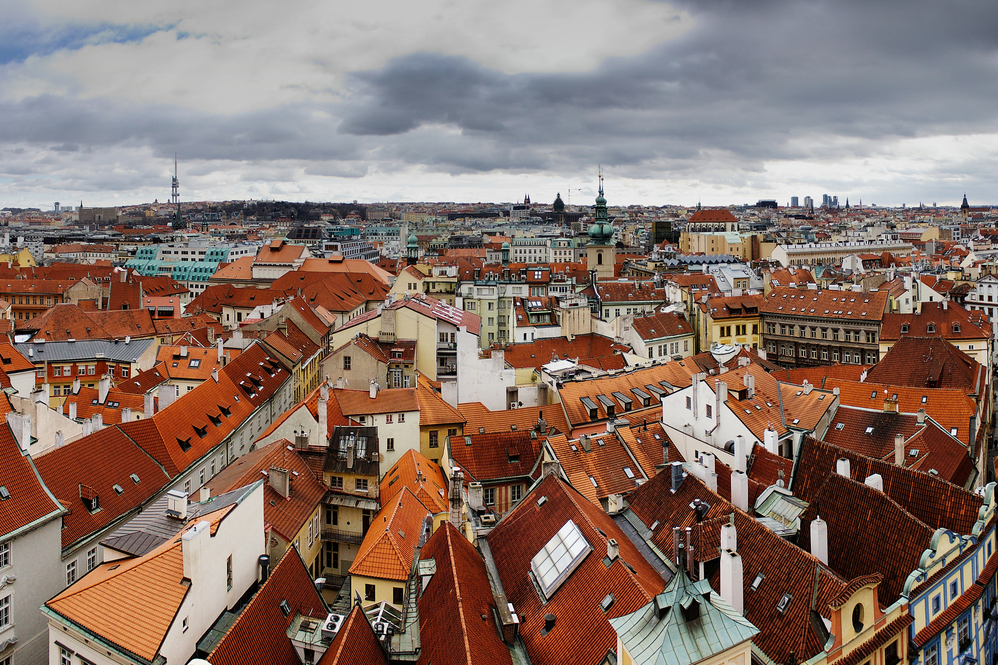 18.00 - 55.00 mm sample photo. View of prague photography